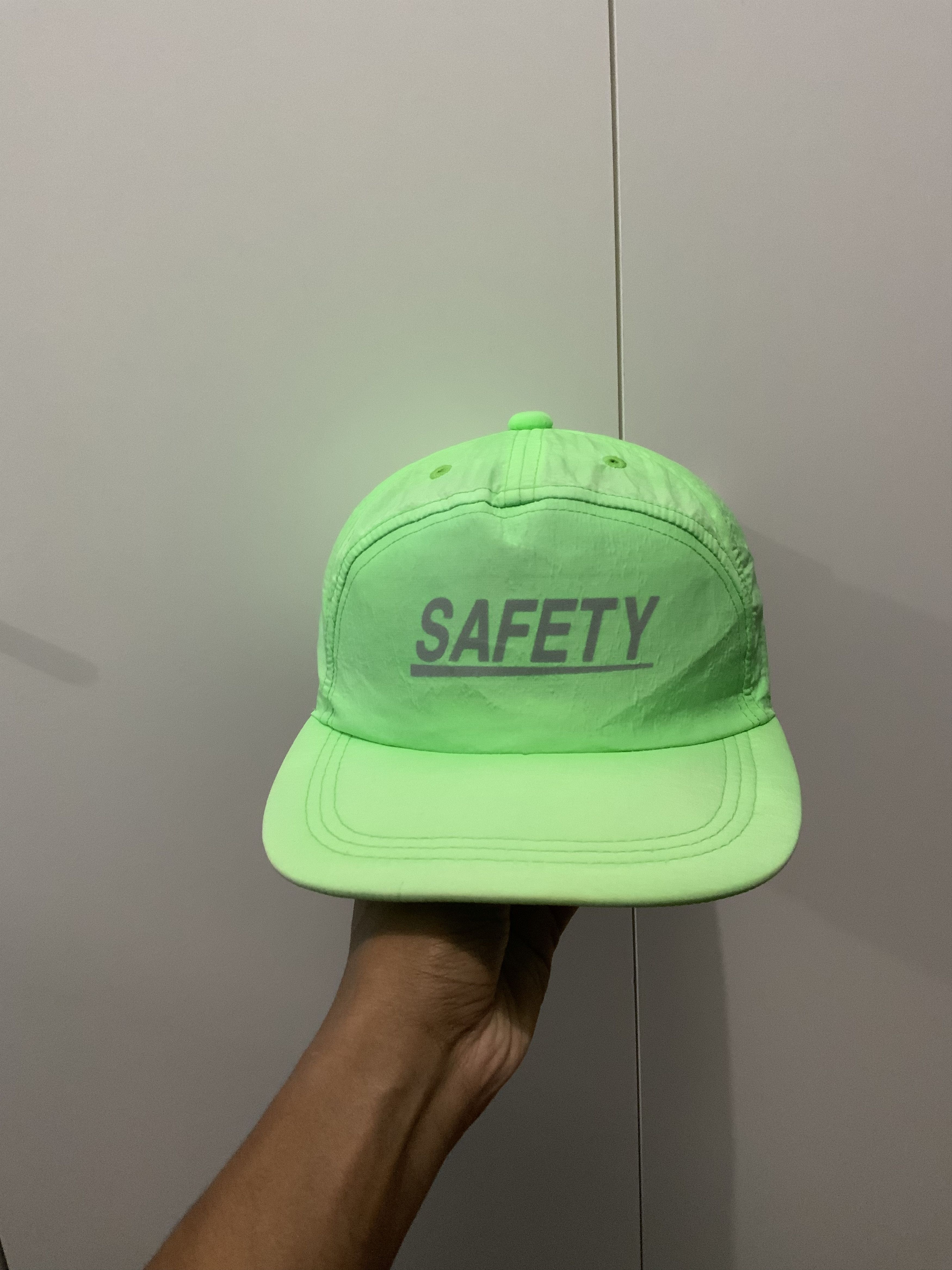 Vintage Vintage Nylon Safety Fade Hat Size ONE SIZE - 2 Thumbnail