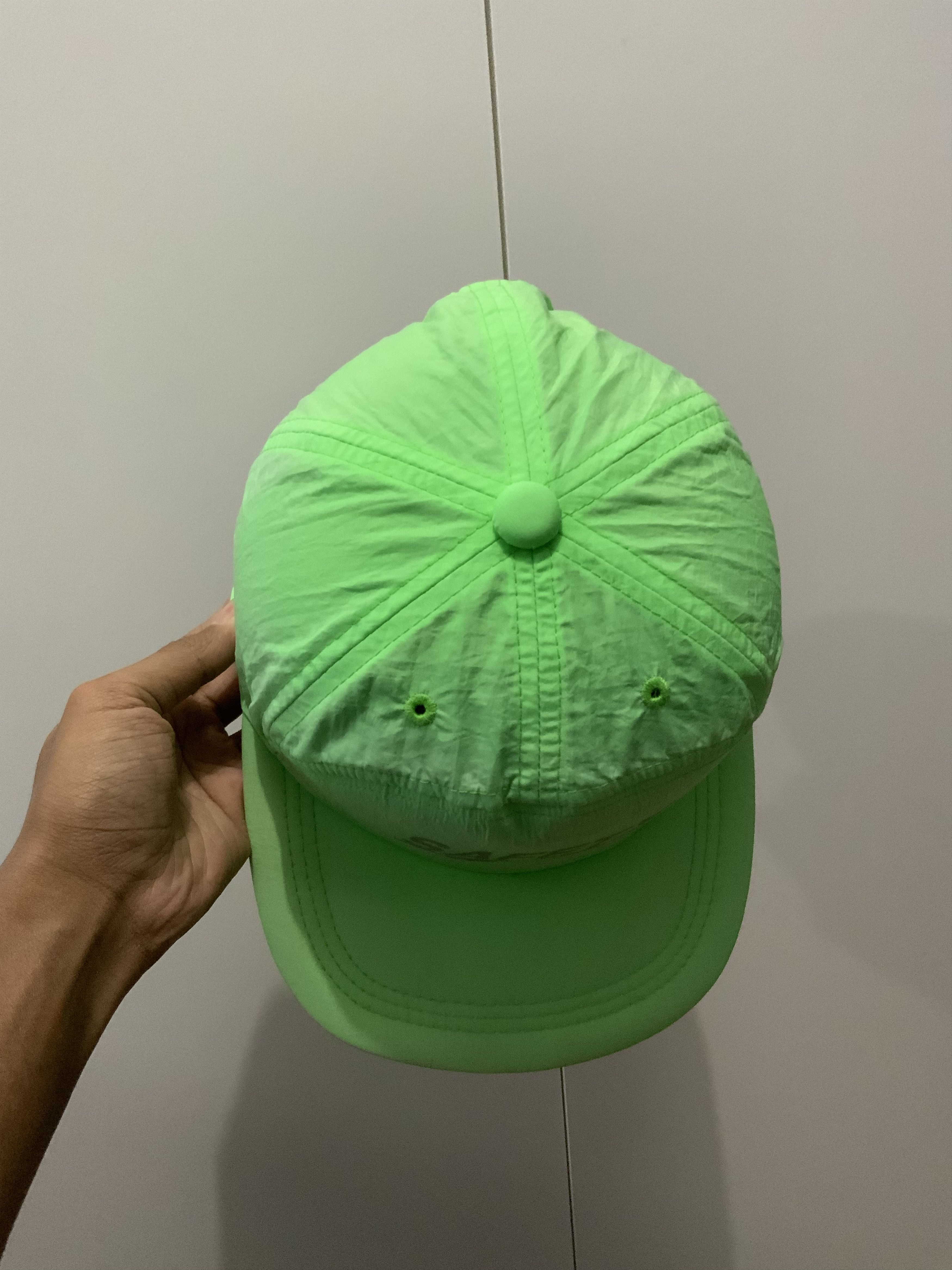 Vintage Vintage Nylon Safety Fade Hat Size ONE SIZE - 7 Thumbnail