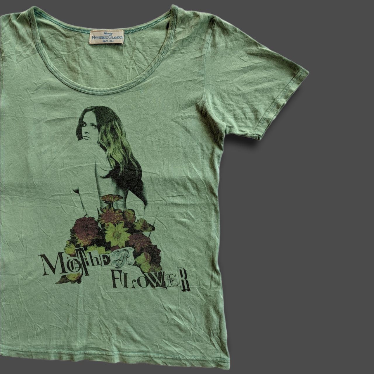Hysteric Glamour mother flower tee