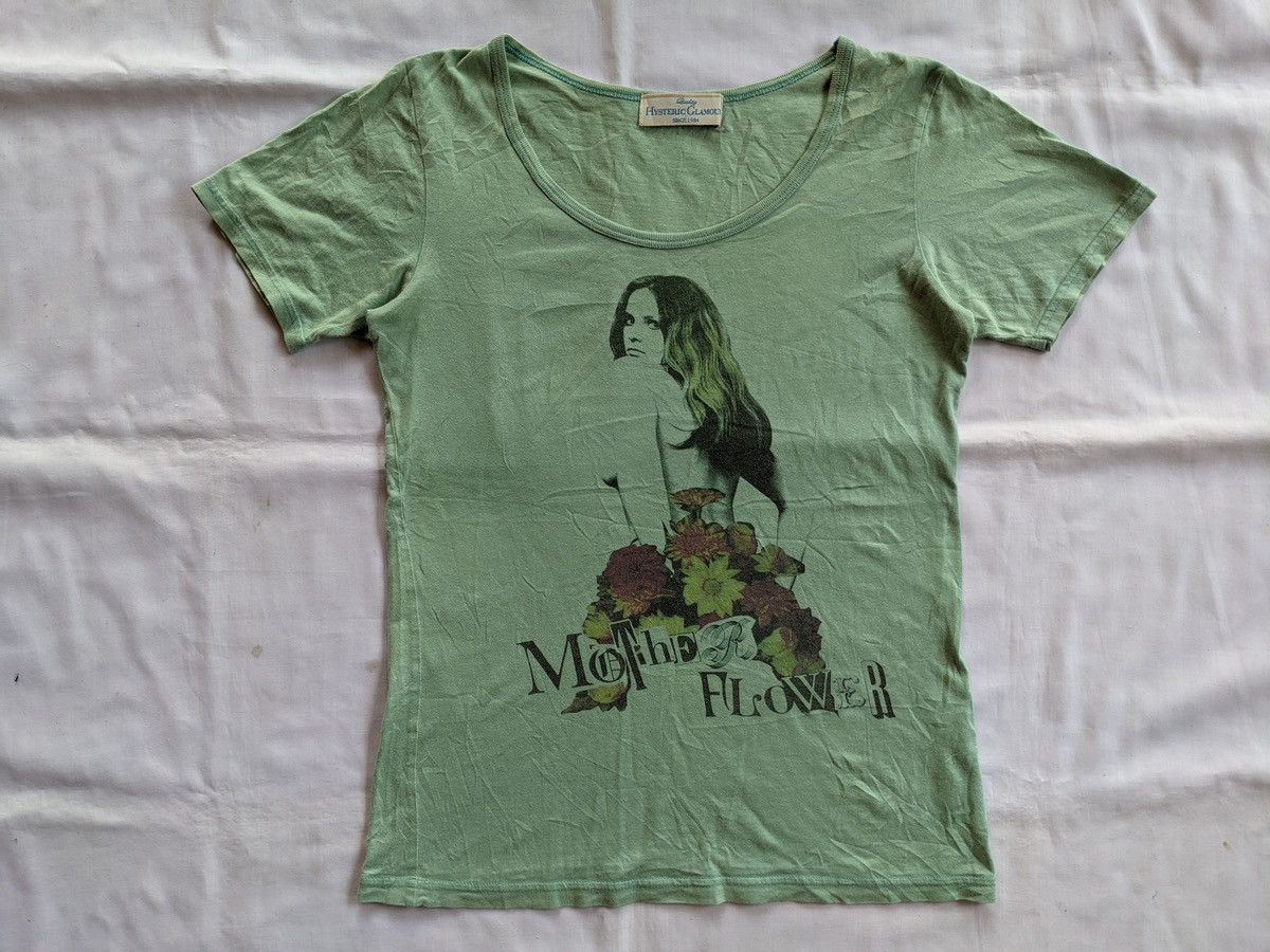 Hysteric Glamour Hysteric Glamour mother flower tee Size S / US 4 / IT 40 - 2 Thumbnail