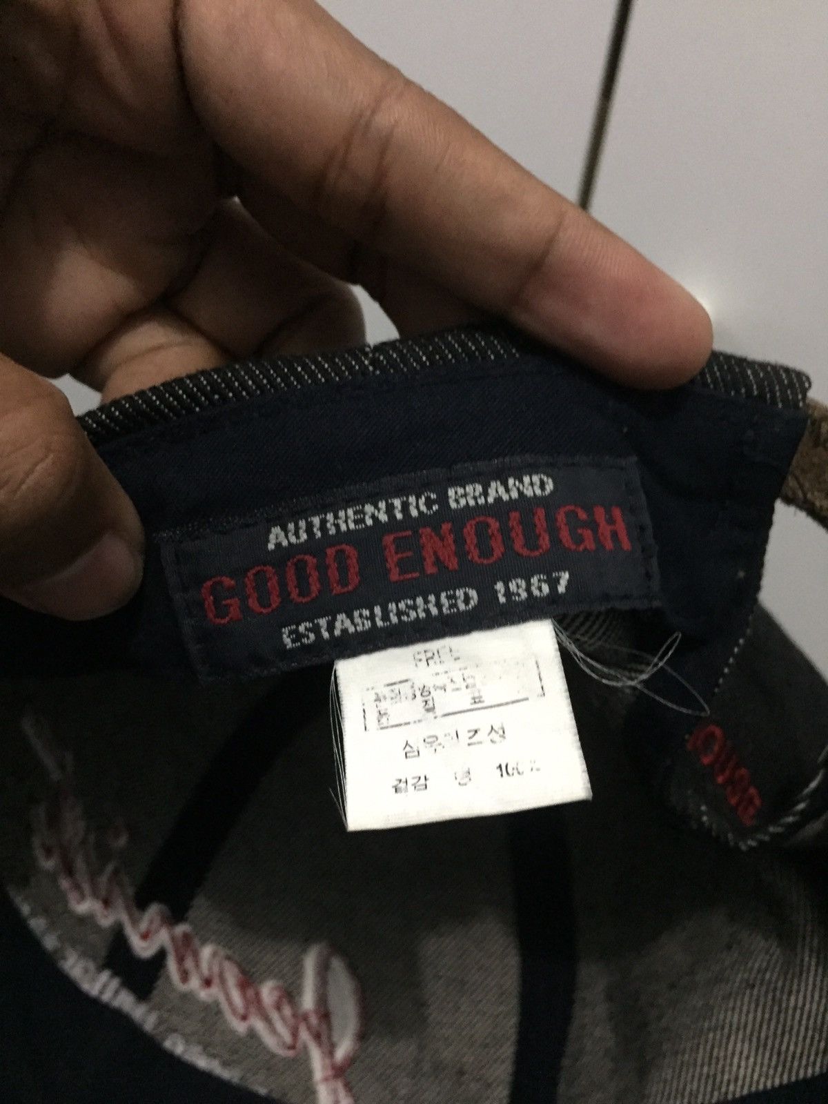 Japanese Brand Jeanist Basic House Denim Hat Size ONE SIZE - 19 Thumbnail