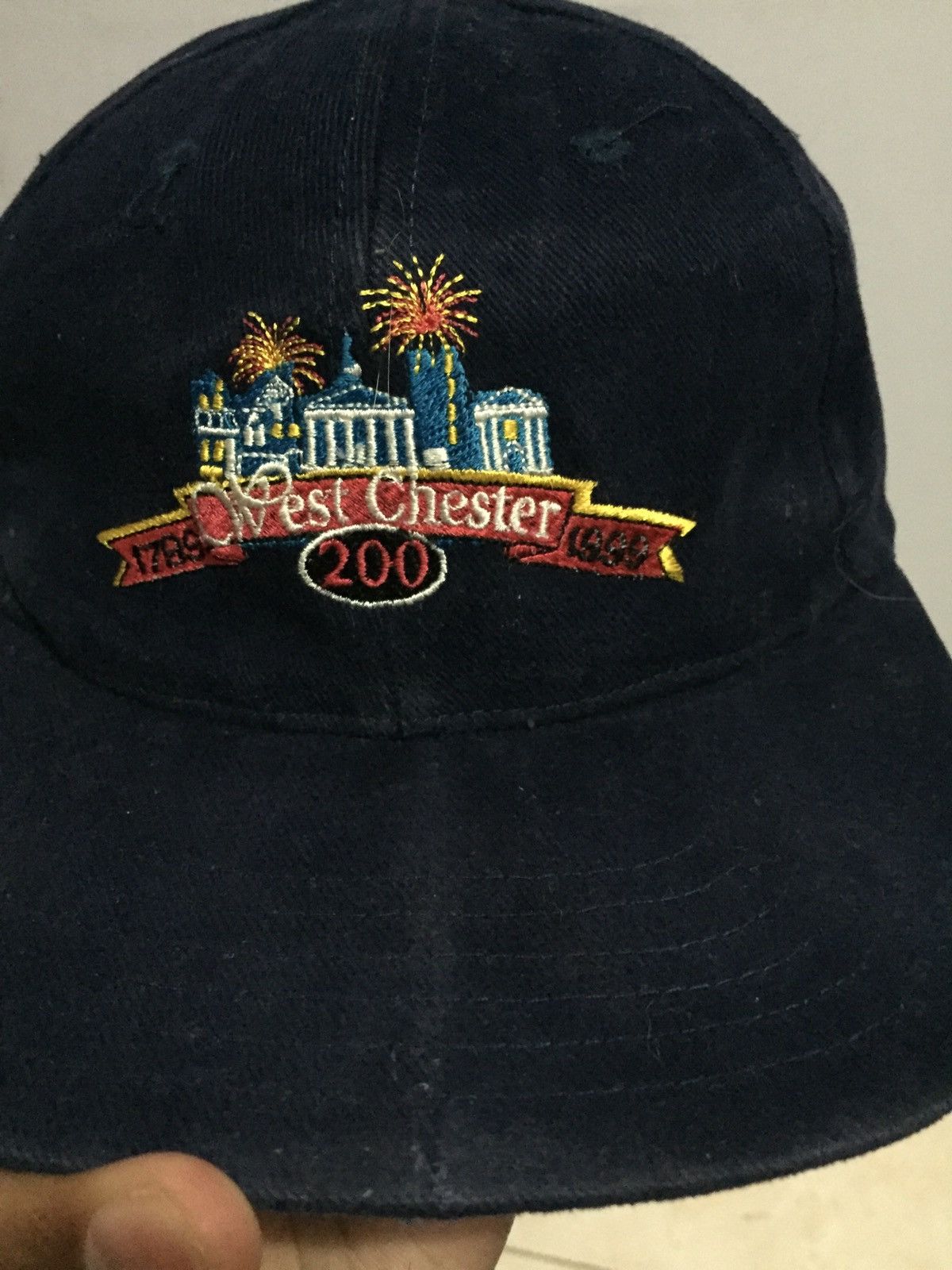 Vintage Vintage West Chester 200 Big Logo Hat Size ONE SIZE - 10 Thumbnail