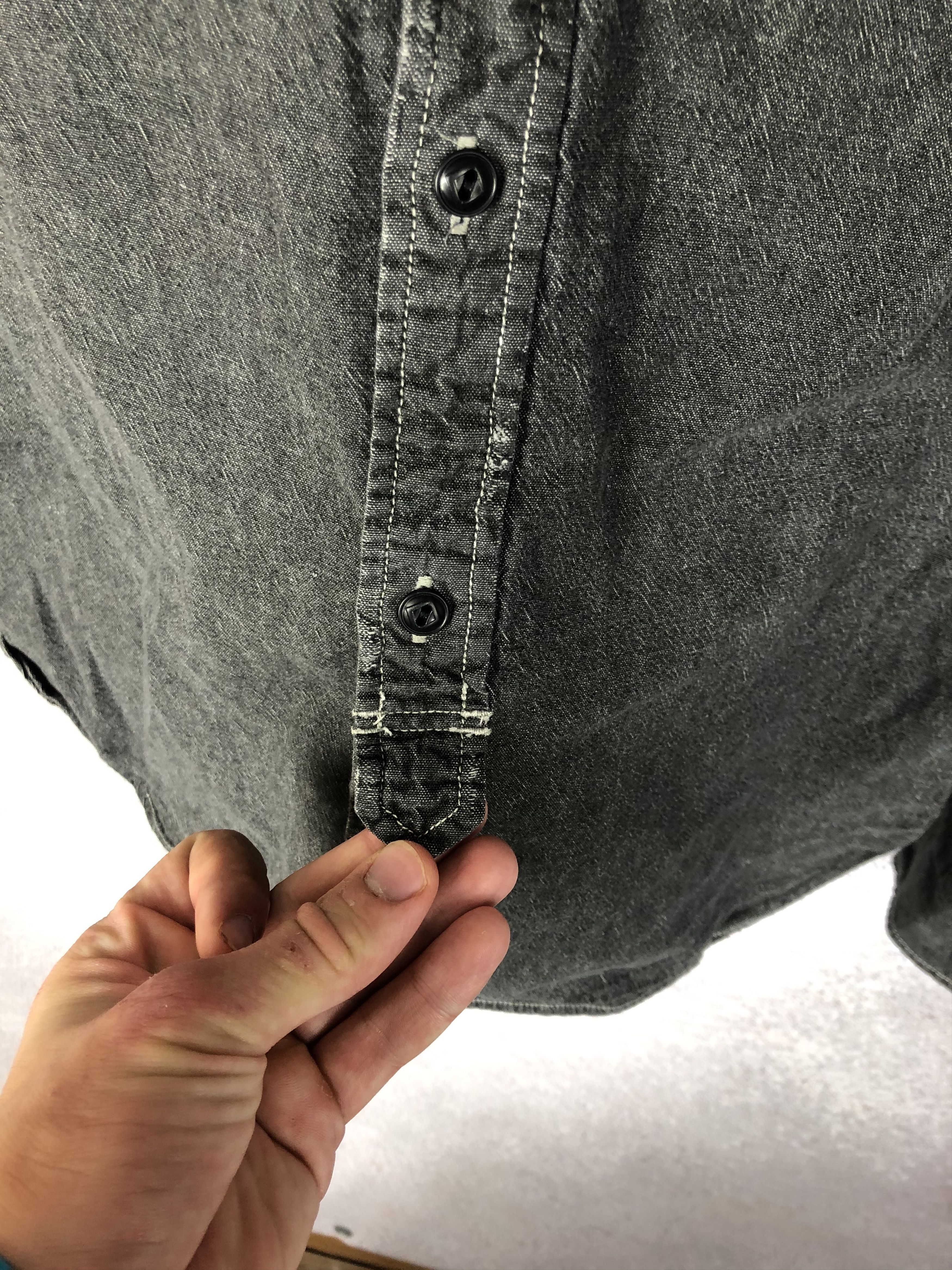 Allsaints Allsaints Denim Button Up Long Sleeve shirt Size US M / EU 48-50 / 2 - 5 Thumbnail