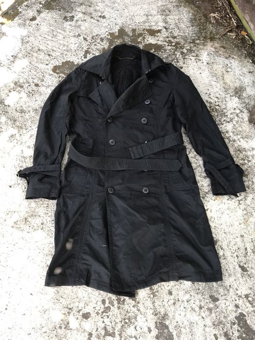 Military Vintage wave international goa trench coat | Grailed