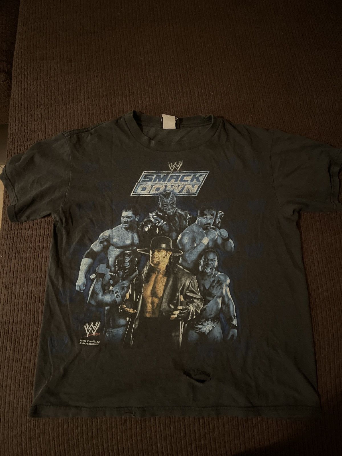 Vintage Wwe VINTAGE 07 WWE Smackdown t shirt Grailed