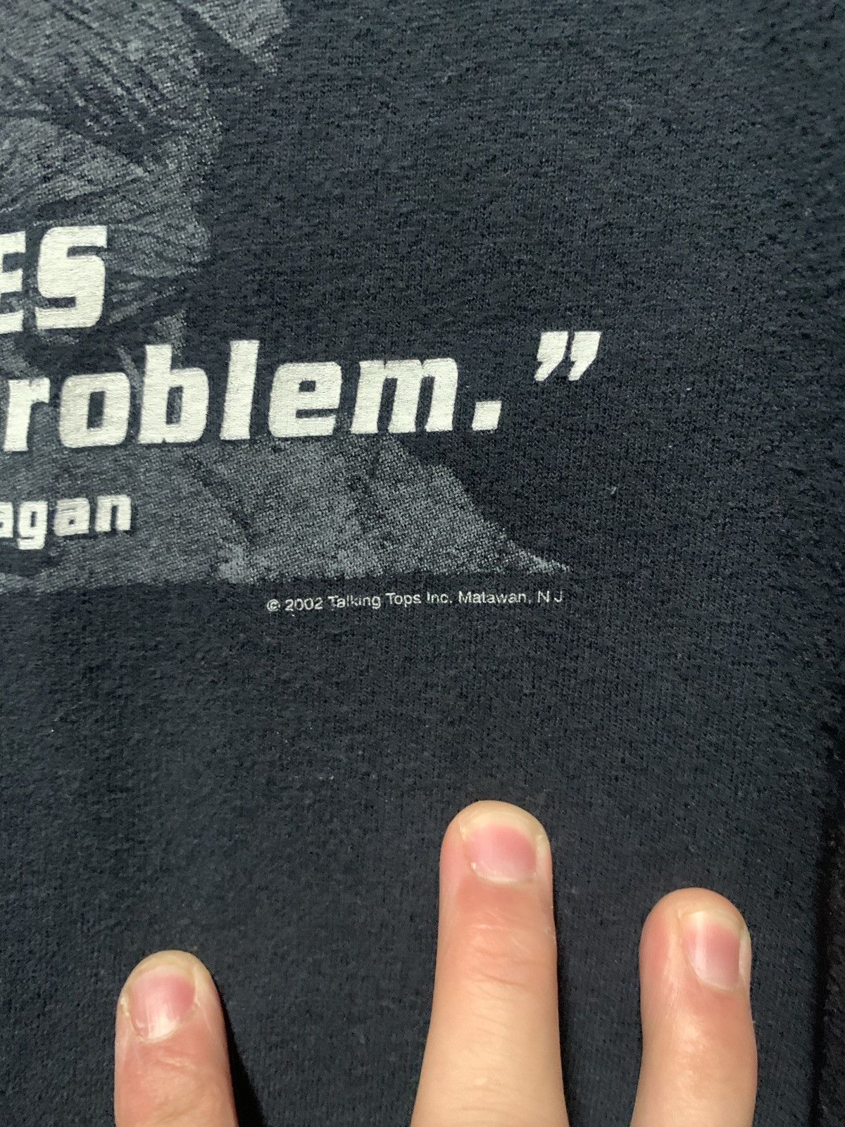 Vintage 2002 Ronald Reagan marine quote tee Size US XL / EU 56 / 4 - 3 Thumbnail