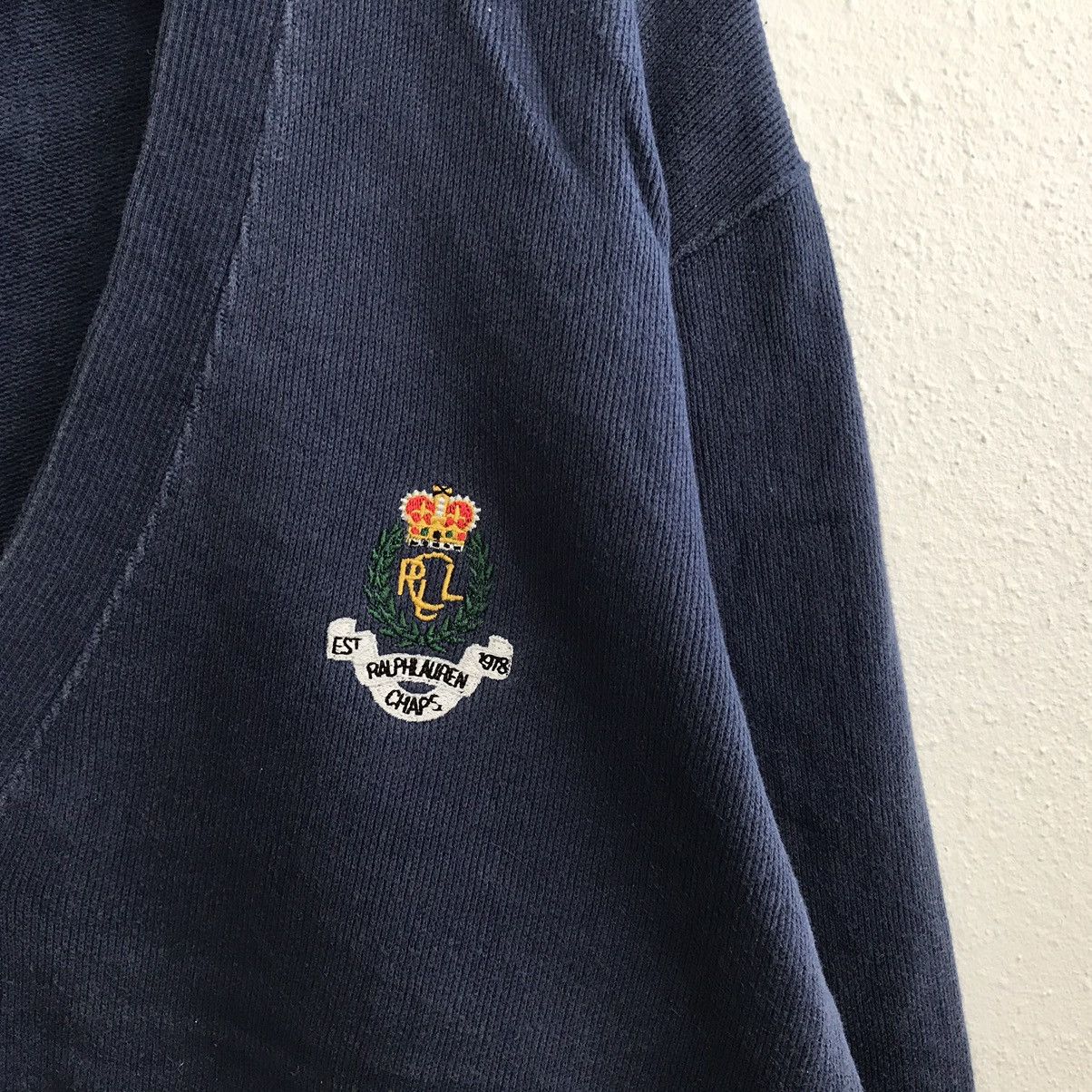 Chaps Ralph Lauren × Vintage Chaps Ralph Lauren Sweatshirt Embroidery Spellout Logo Size US M / EU 48-50 / 2 - 7 Thumbnail