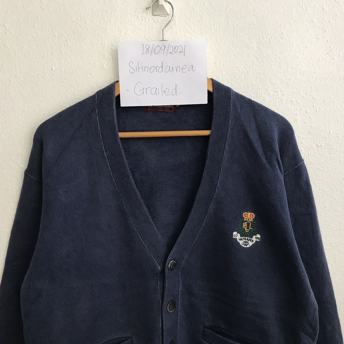 Chaps Ralph Lauren × Vintage Chaps Ralph Lauren Sweatshirt Embroidery Spellout Logo Size US M / EU 48-50 / 2 - 2 Thumbnail