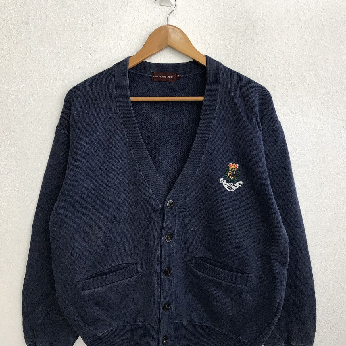 Chaps Ralph Lauren × Vintage Chaps Ralph Lauren Sweatshirt Embroidery Spellout Logo Size US M / EU 48-50 / 2 - 4 Thumbnail