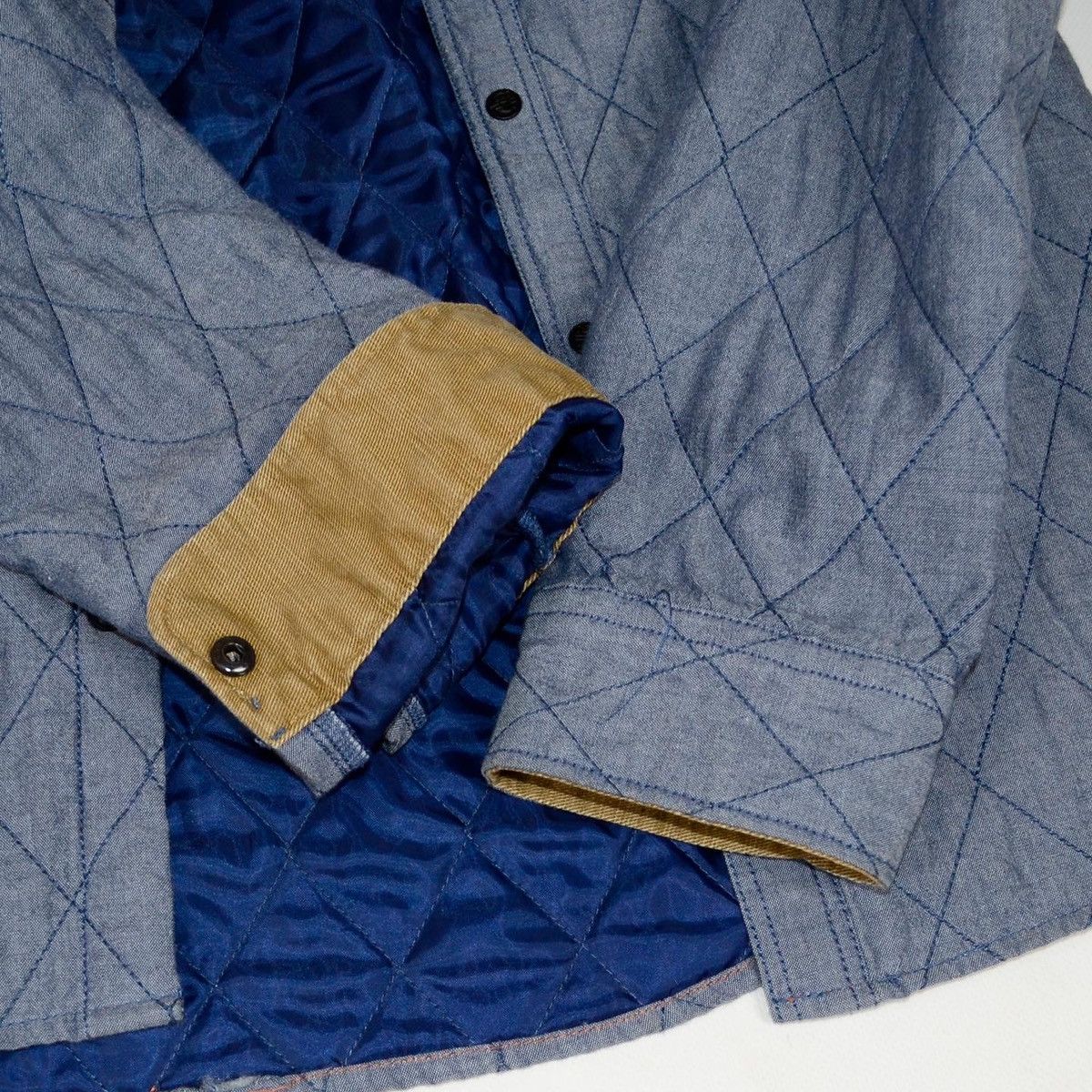 H&M H&M Brick Lane Bikes Guilted Navy English jacket size L y2k Size US L / EU 52-54 / 3 - 2 Thumbnail