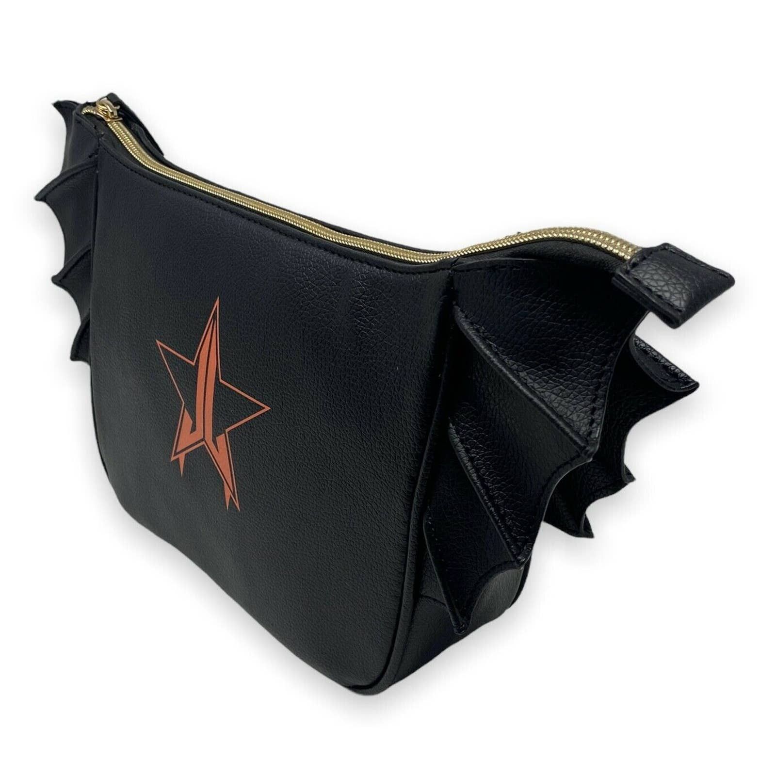 Other Jeffree Star Cosmetics Faux Leather Halloween Bat Makeup Bag Size ONE SIZE - 2 Thumbnail