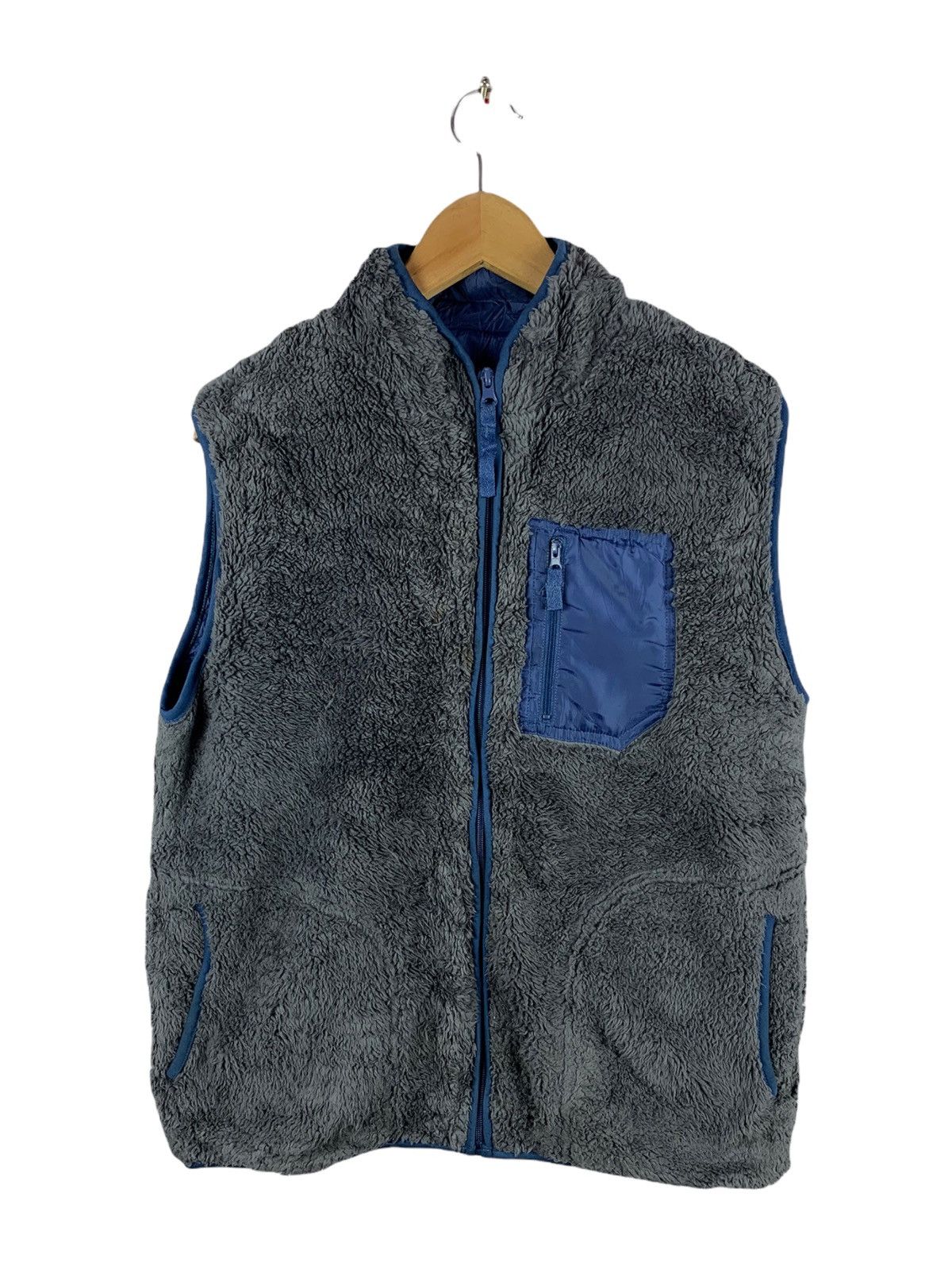 Japanese Brand × Vintage Fur Me Fleece Vest Zipper Jacket Size US M / EU 48-50 / 2 - 1 Thumbnail