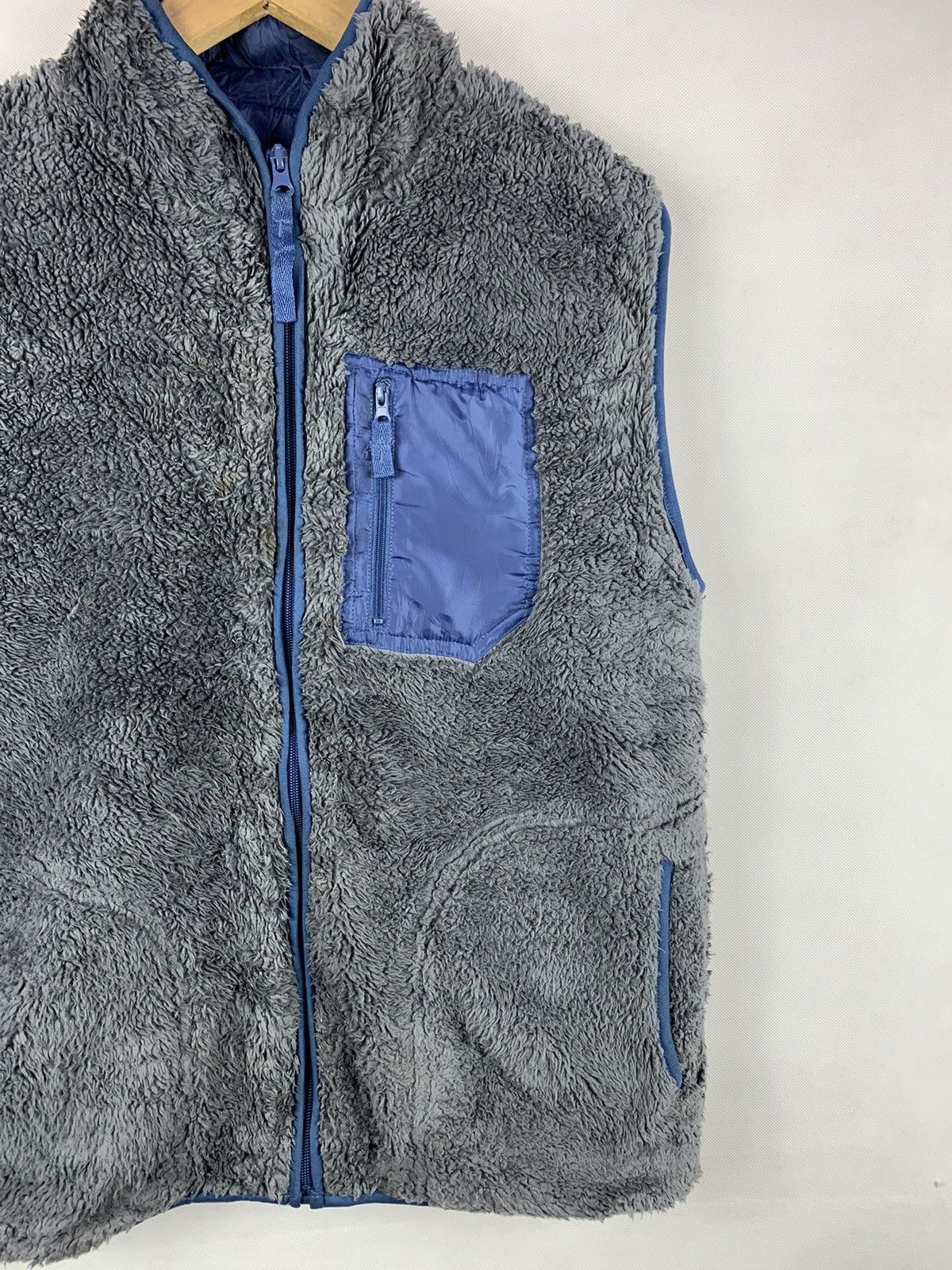 Japanese Brand × Vintage Fur Me Fleece Vest Zipper Jacket Size US M / EU 48-50 / 2 - 3 Thumbnail