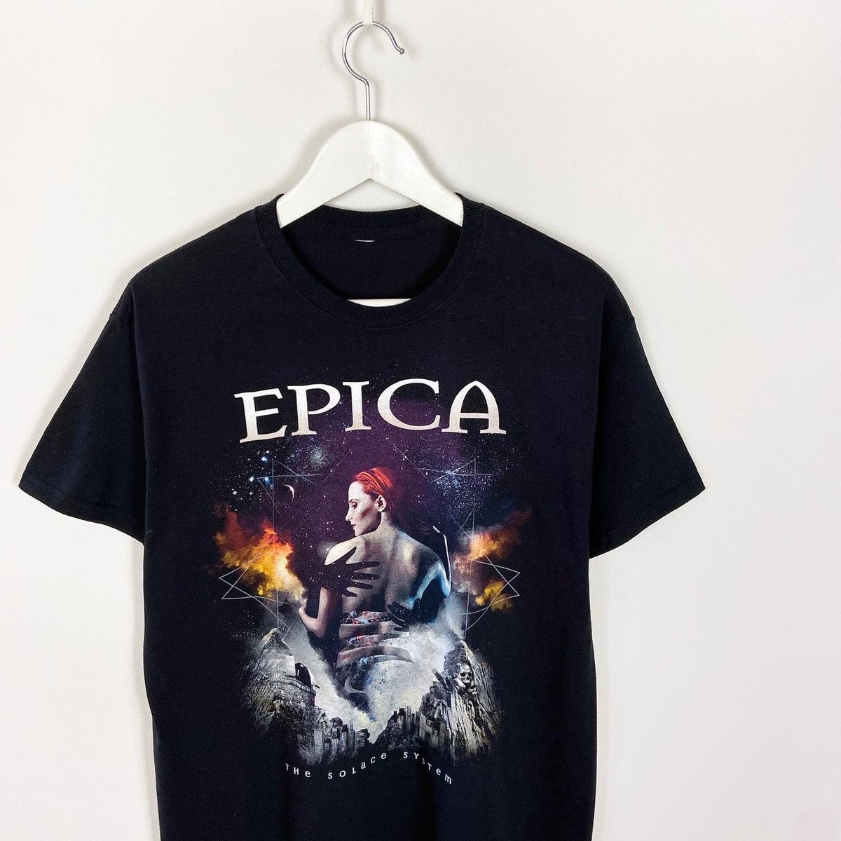 Band Tees Vintage 00s Epica Gothic Symphonic Metal rock band Nightwish Size US L / EU 52-54 / 3 - 2 Thumbnail