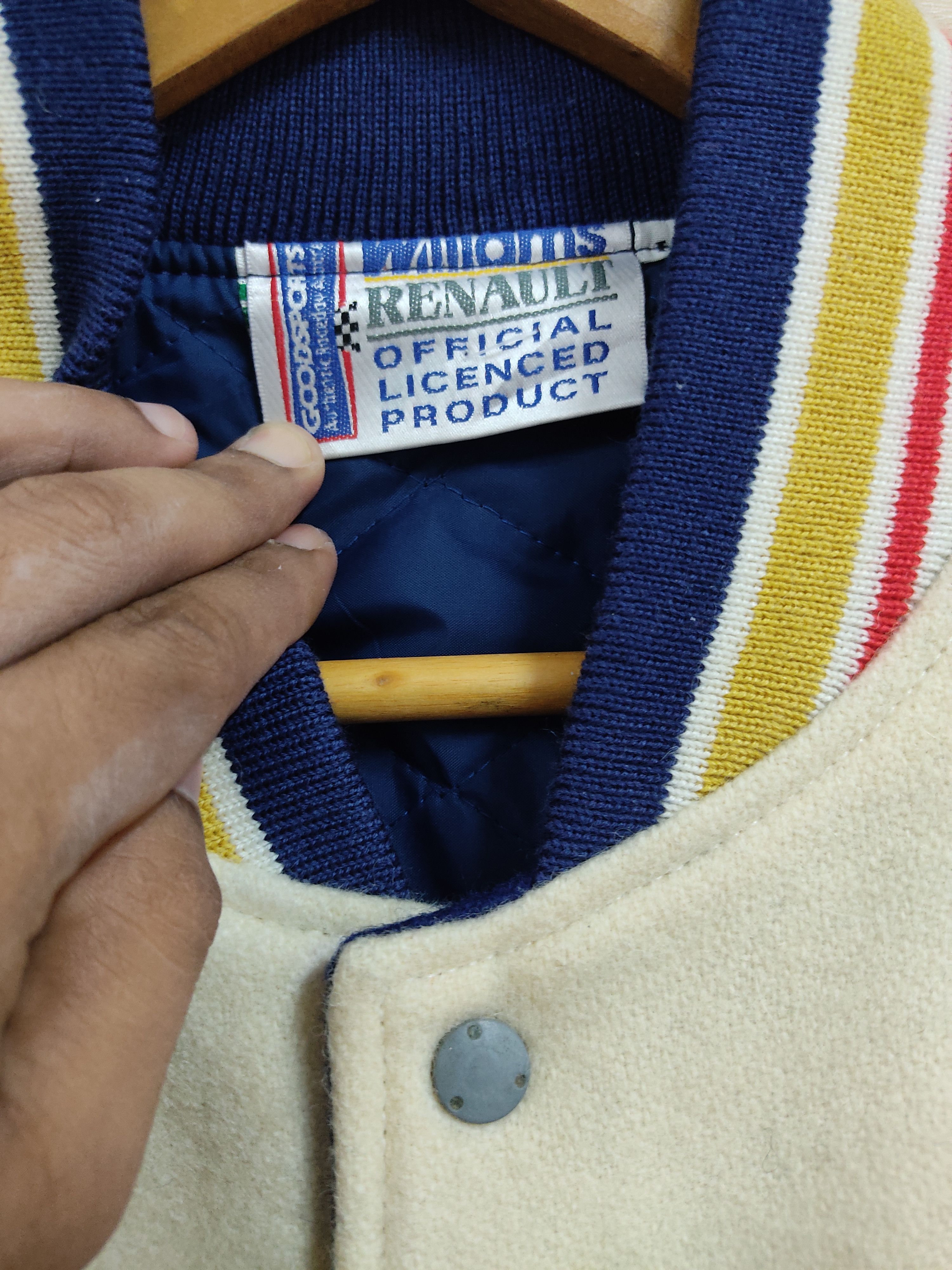 Gear for Sports Vintage Rothmans Williams Renault Racing Varsity Jacket Size US L / EU 52-54 / 3 - 9 Thumbnail