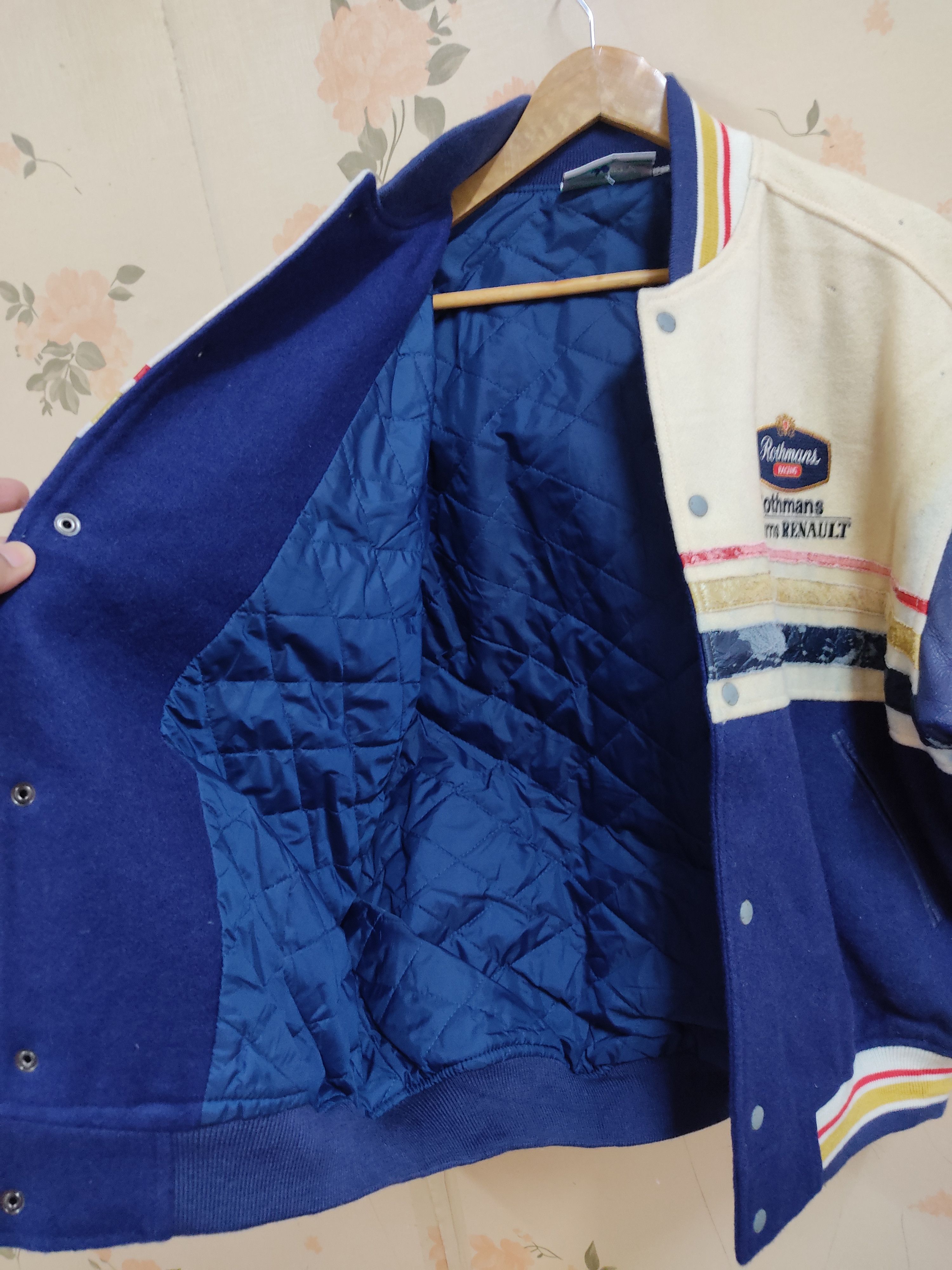 Gear for Sports Vintage Rothmans Williams Renault Racing Varsity Jacket Size US L / EU 52-54 / 3 - 8 Thumbnail