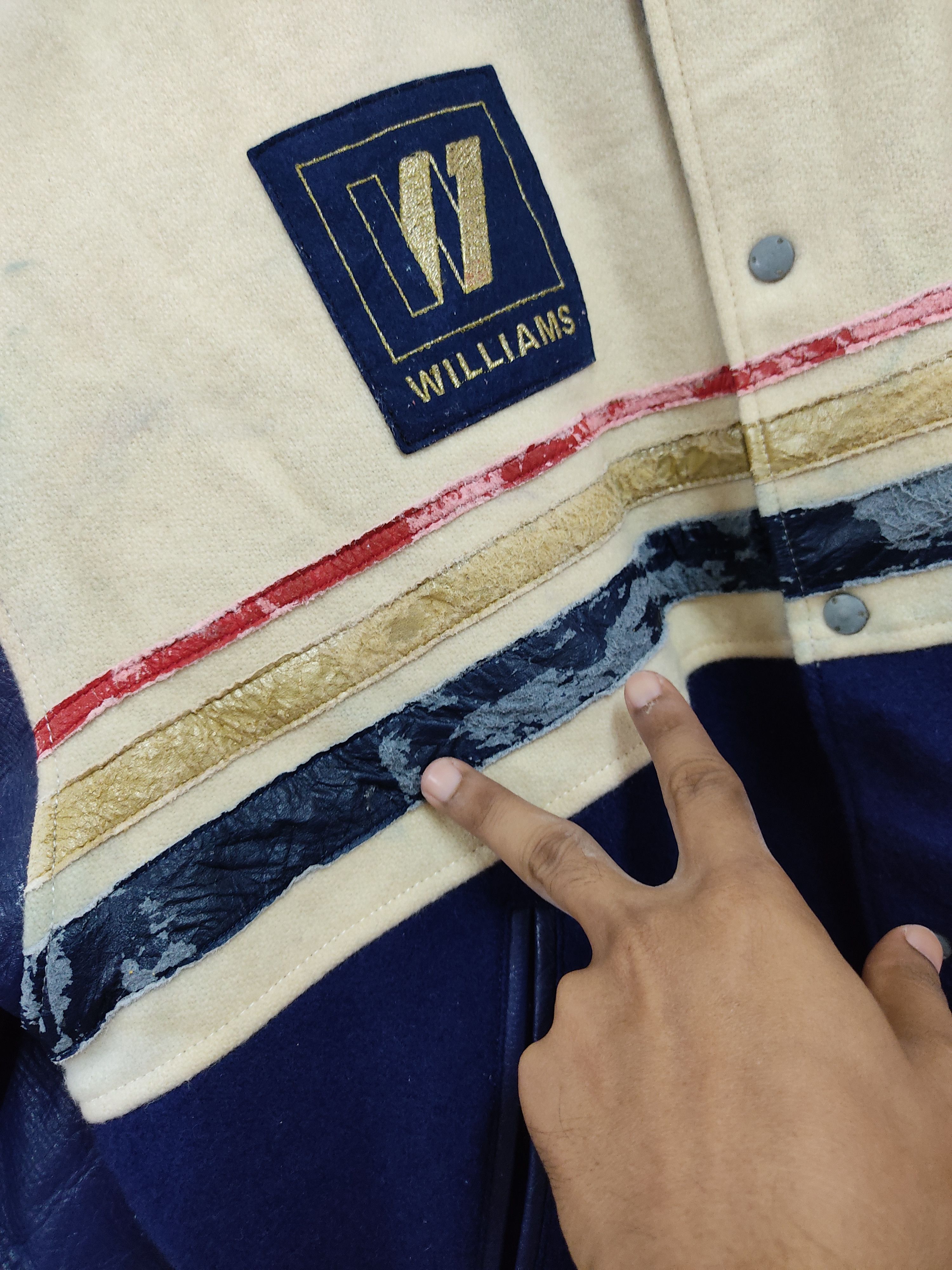 Gear for Sports Vintage Rothmans Williams Renault Racing Varsity Jacket Size US L / EU 52-54 / 3 - 17 Thumbnail