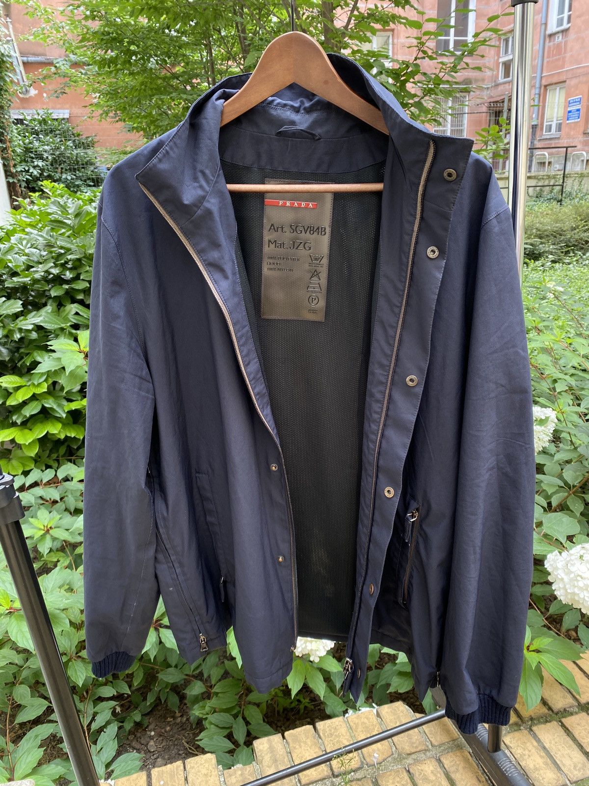 Goretex × Prada PRADA Nylon Gore-Tex Art. SGV84B jacket size 54