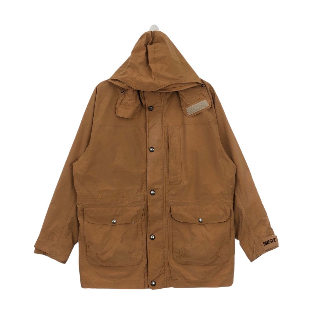 Vtg GORE-TEX Jacket Puffer Trench Coat Parka Windbreaker