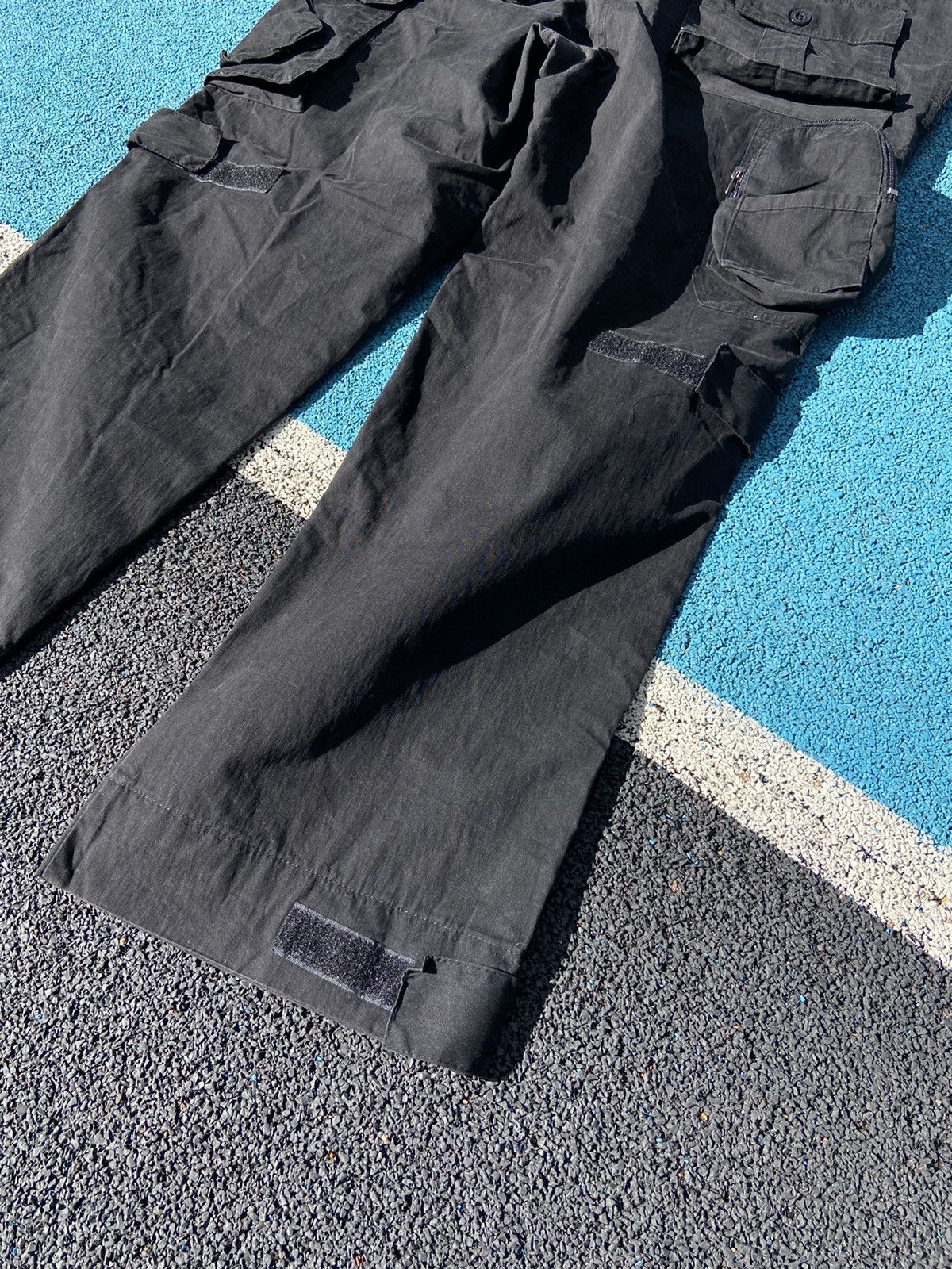 Japanese Brand Japanese Cargo multipocket black pants Size US 34 / EU 50 - 6 Thumbnail
