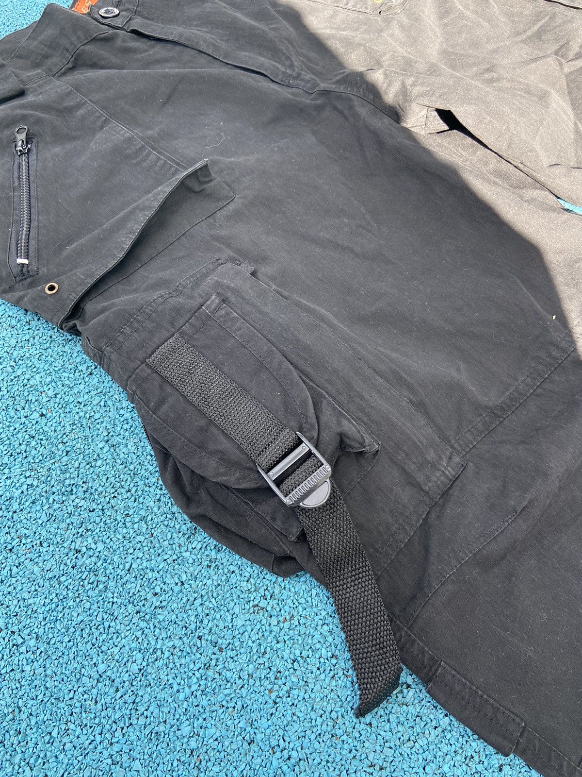 Japanese Brand Japanese Cargo multipocket black pants Size US 34 / EU 50 - 5 Thumbnail