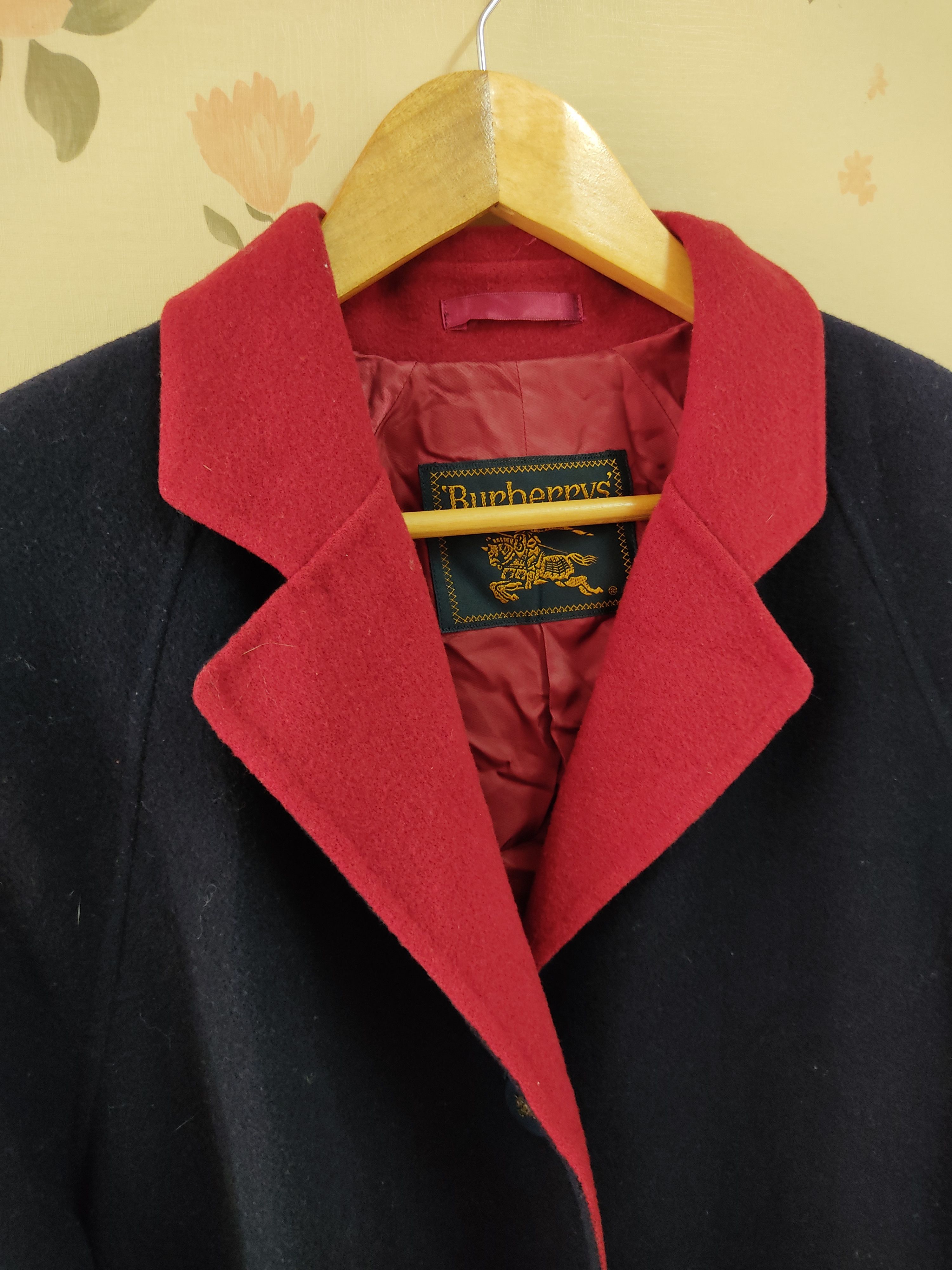 Burberry VINTAGE BURBERRYS WOOL JACKET Size US L / EU 52-54 / 3 - 4 Thumbnail