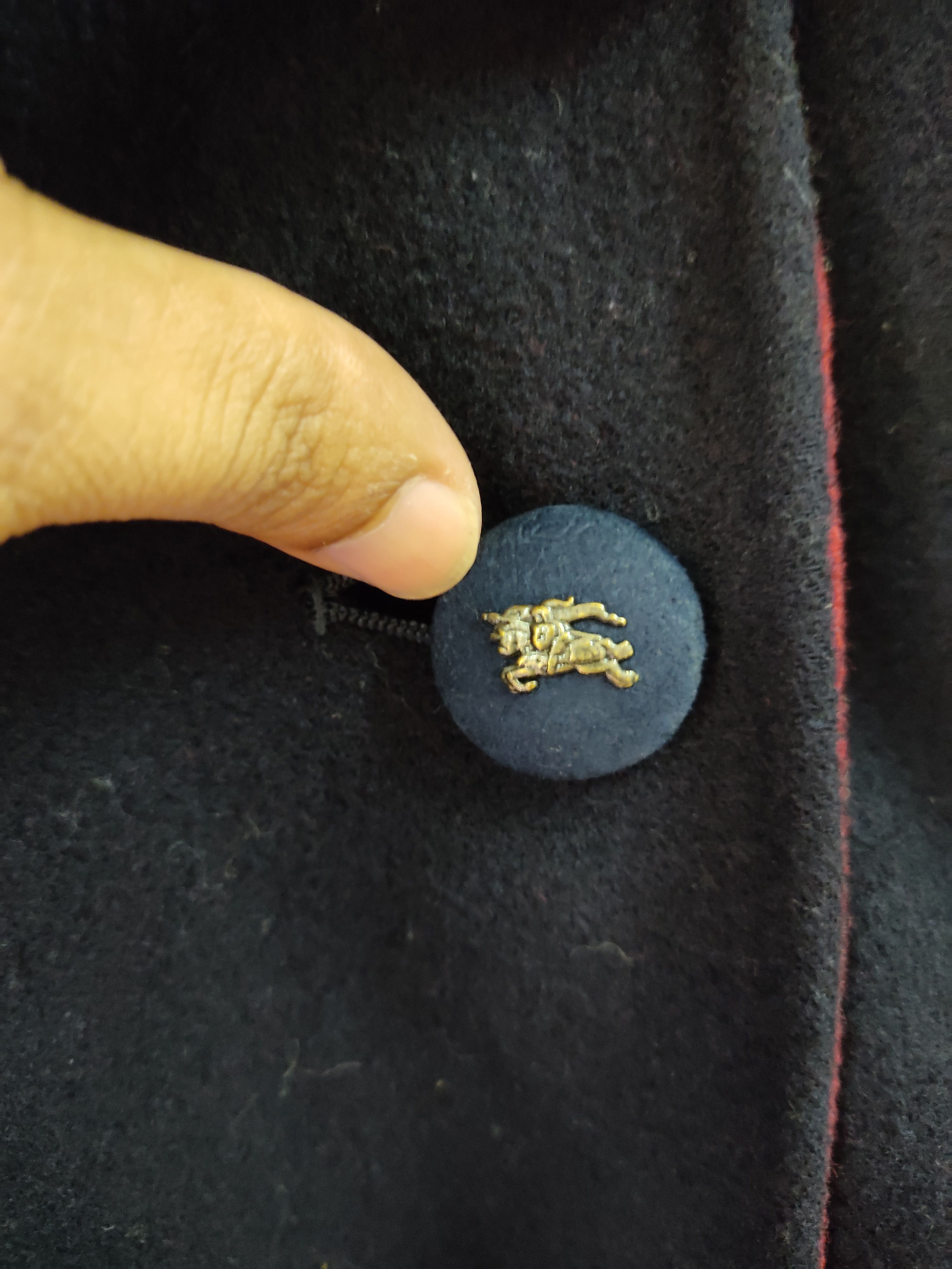 Burberry VINTAGE BURBERRYS WOOL JACKET Size US L / EU 52-54 / 3 - 9 Thumbnail