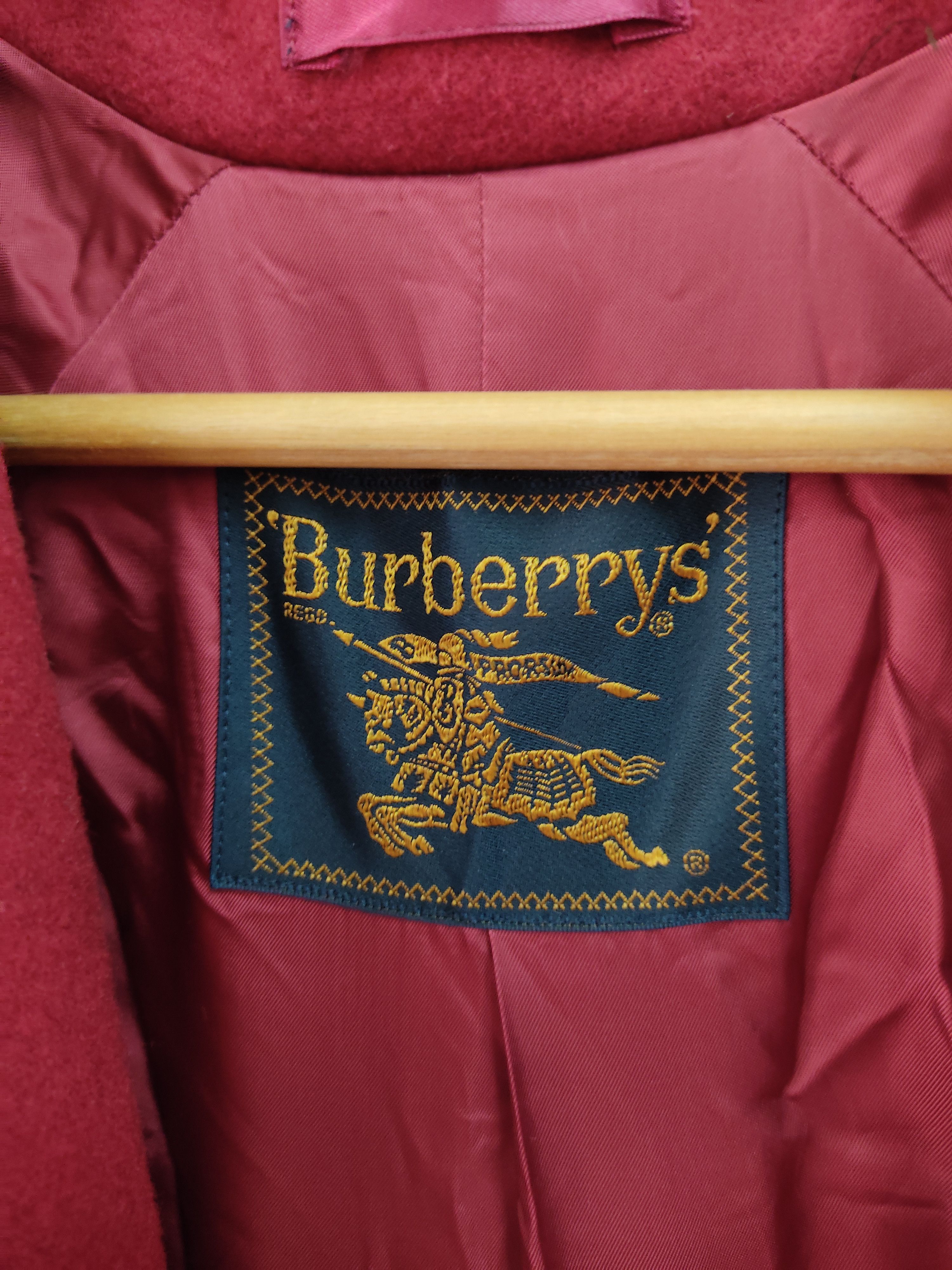Burberry VINTAGE BURBERRYS WOOL JACKET Size US L / EU 52-54 / 3 - 8 Thumbnail