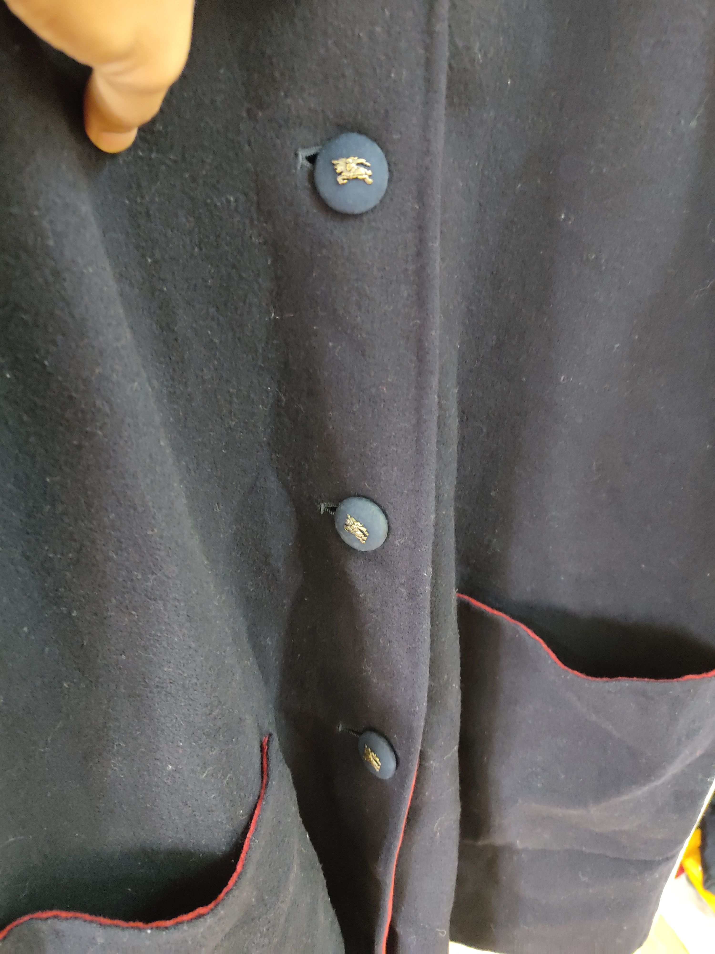 Burberry VINTAGE BURBERRYS WOOL JACKET Size US L / EU 52-54 / 3 - 6 Thumbnail