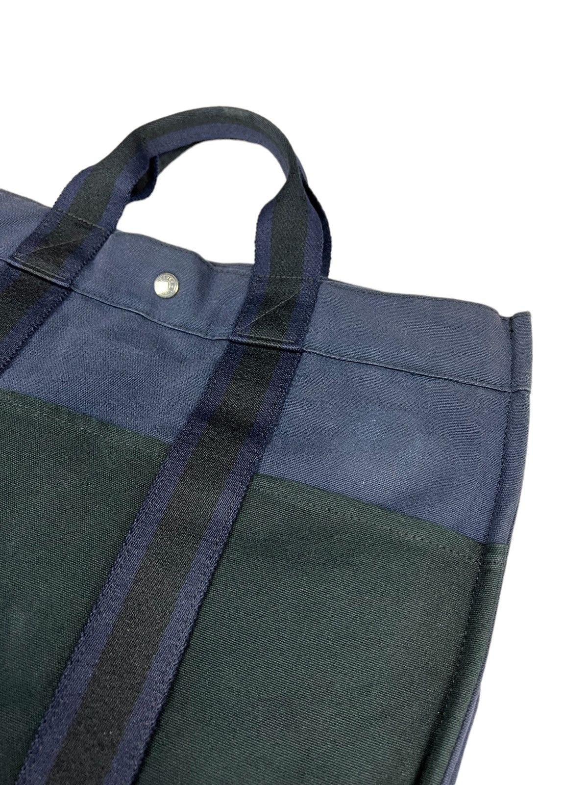 Hermes Hermes Two Tone Canvas Tote Bag Size ONE SIZE - 5 Thumbnail