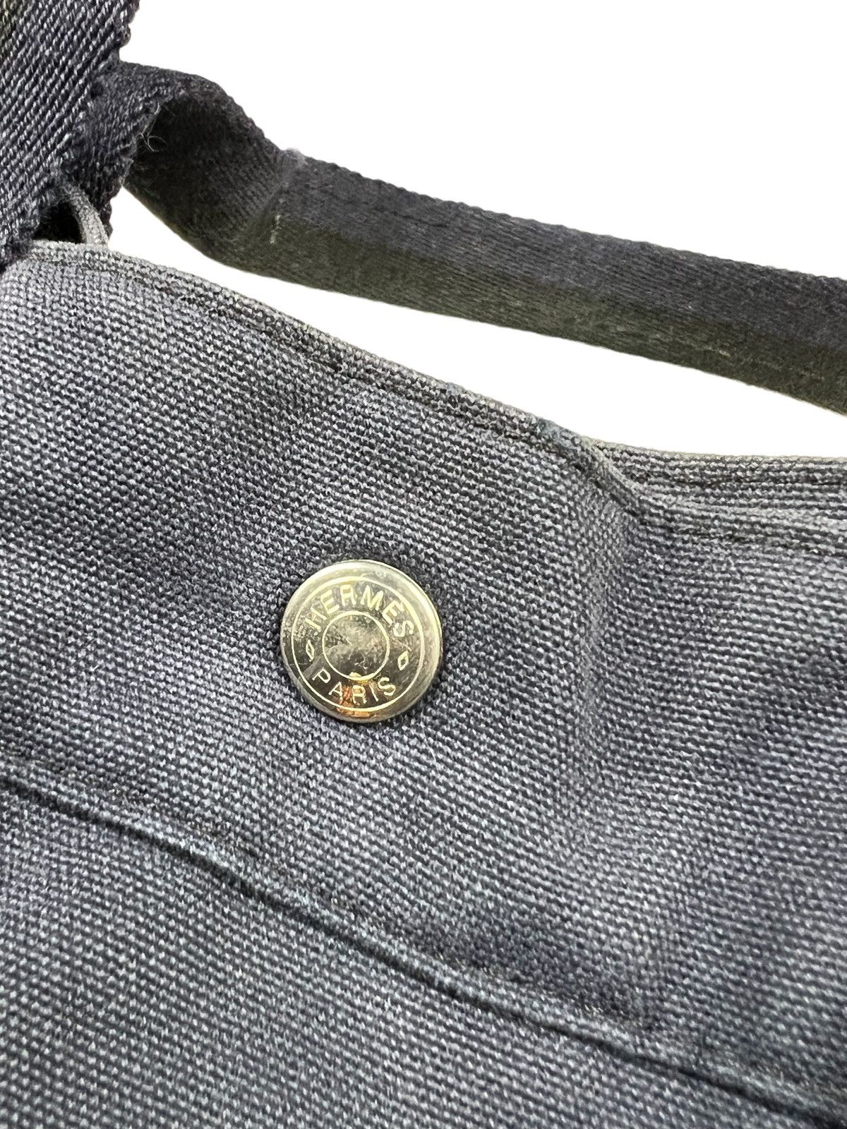 Hermes Hermes Two Tone Canvas Tote Bag Size ONE SIZE - 7 Thumbnail