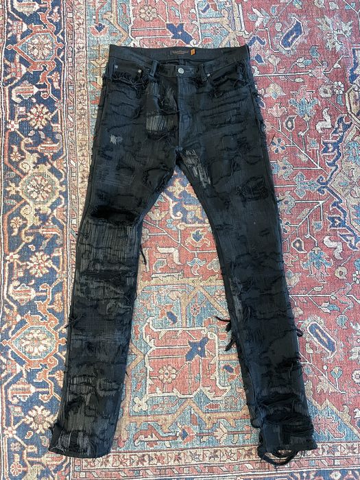 Undercover black hot sale 85 denim