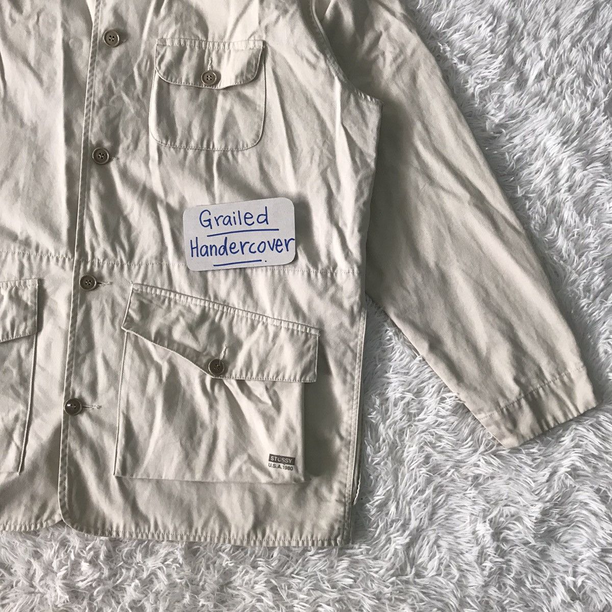 Stussy Vintage 80s Stussy Jacket Made in Usa Size US L / EU 52-54 / 3 - 4 Thumbnail