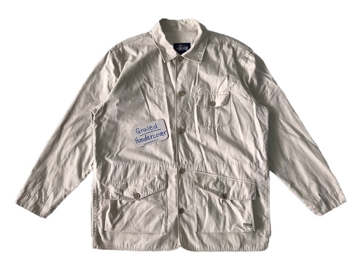 Stussy Vintage 80s Stussy Jacket Made in Usa Size US L / EU 52-54 / 3 - 1 Thumbnail