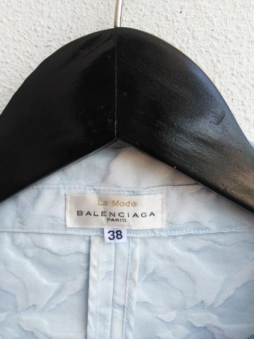 Balenciaga Vintage Balanciaga Paris Cropped Top Size XS / US 0-2 / IT 36-38 - 6 Thumbnail