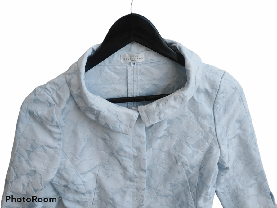 Balenciaga Vintage Balanciaga Paris Cropped Top Size XS / US 0-2 / IT 36-38 - 1 Thumbnail