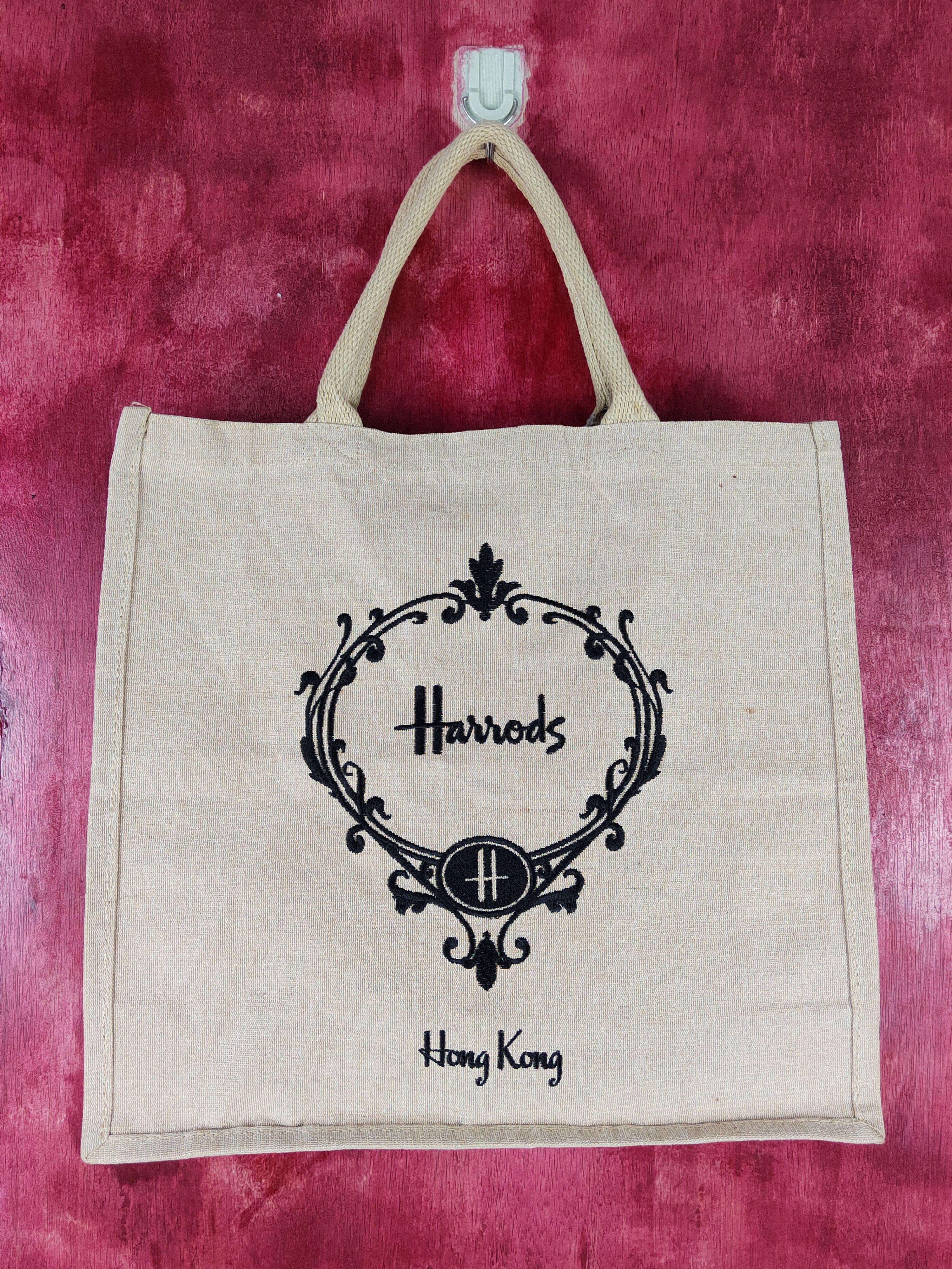 Vintage Harrods Hong Kong Shoulder Bag Sb031 in Brown, Women's