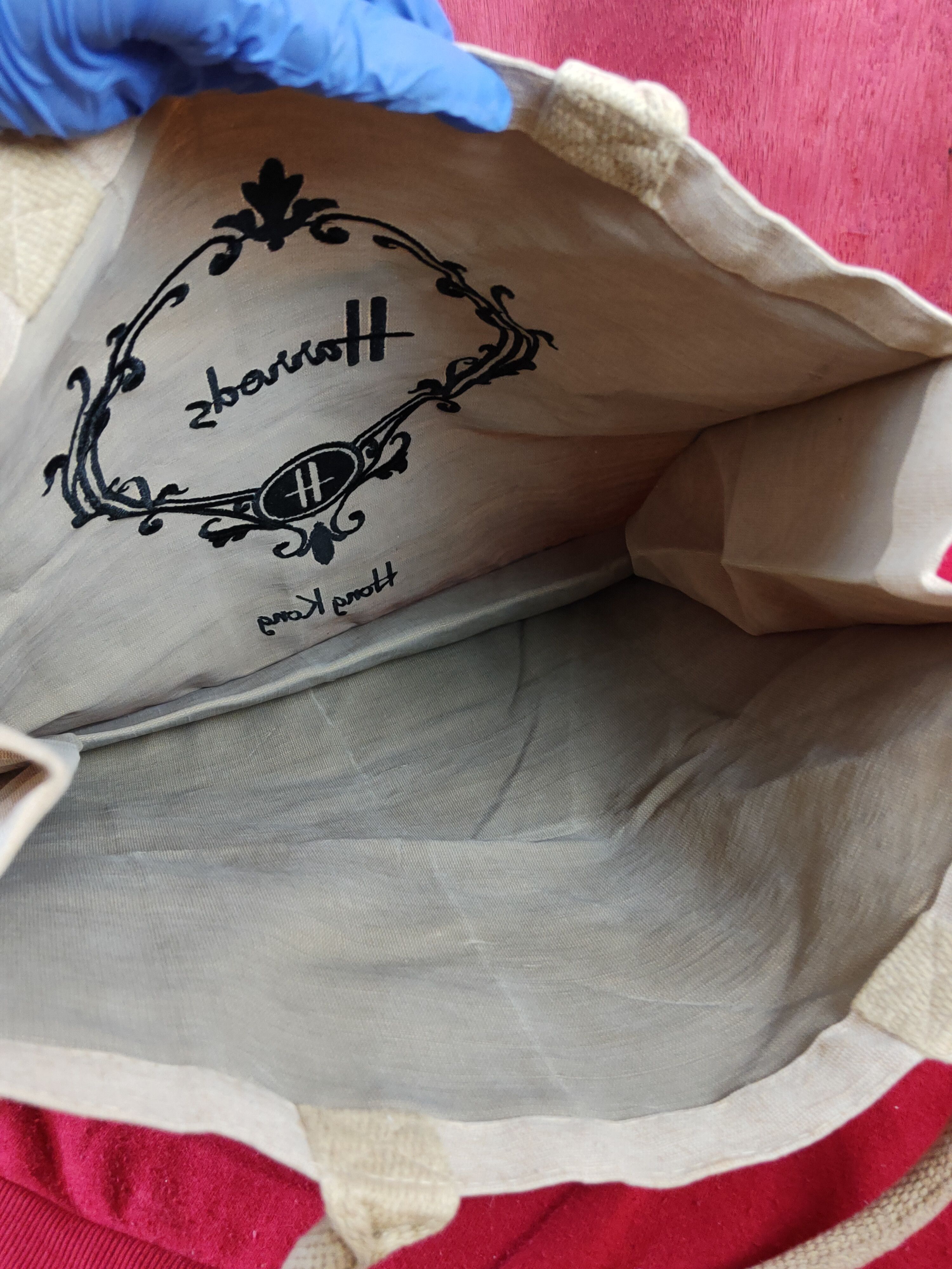 Harrods Harrods Hong Kong Shoulder Bag #SB031 Size ONE SIZE - 9 Thumbnail
