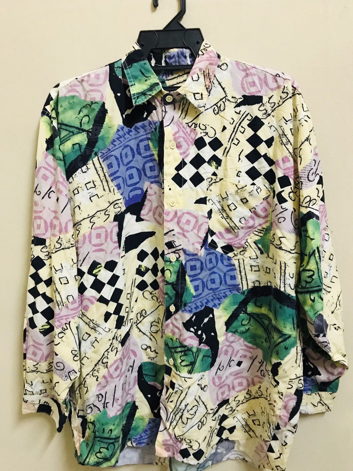 Designer × Japanese Brand Rare Designer button up Size US XL / EU 56 / 4 - 1 Thumbnail