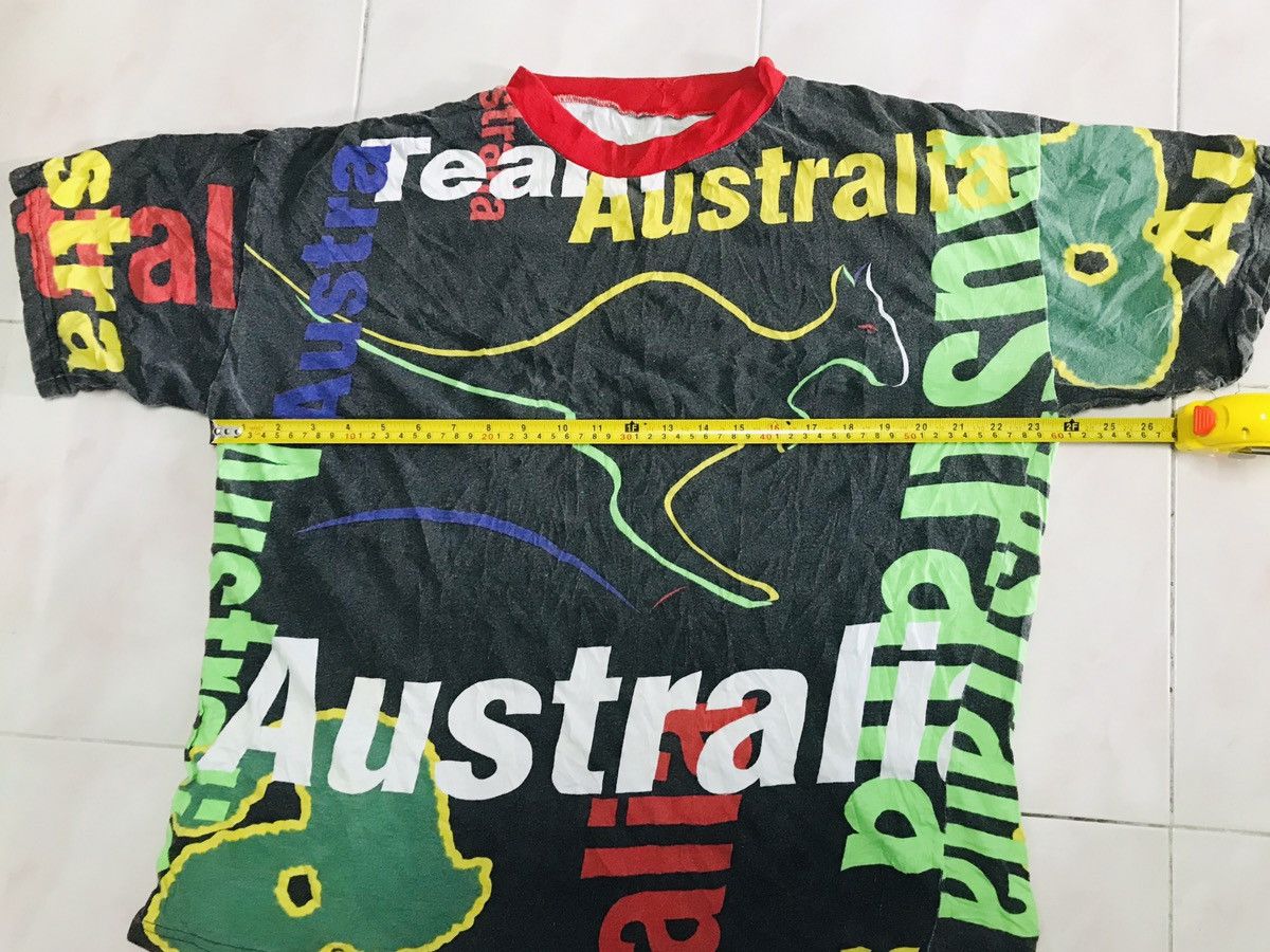 Man Made In Australia Rare All over Print / Full Print Australia Tee Size US XL / EU 56 / 4 - 5 Thumbnail
