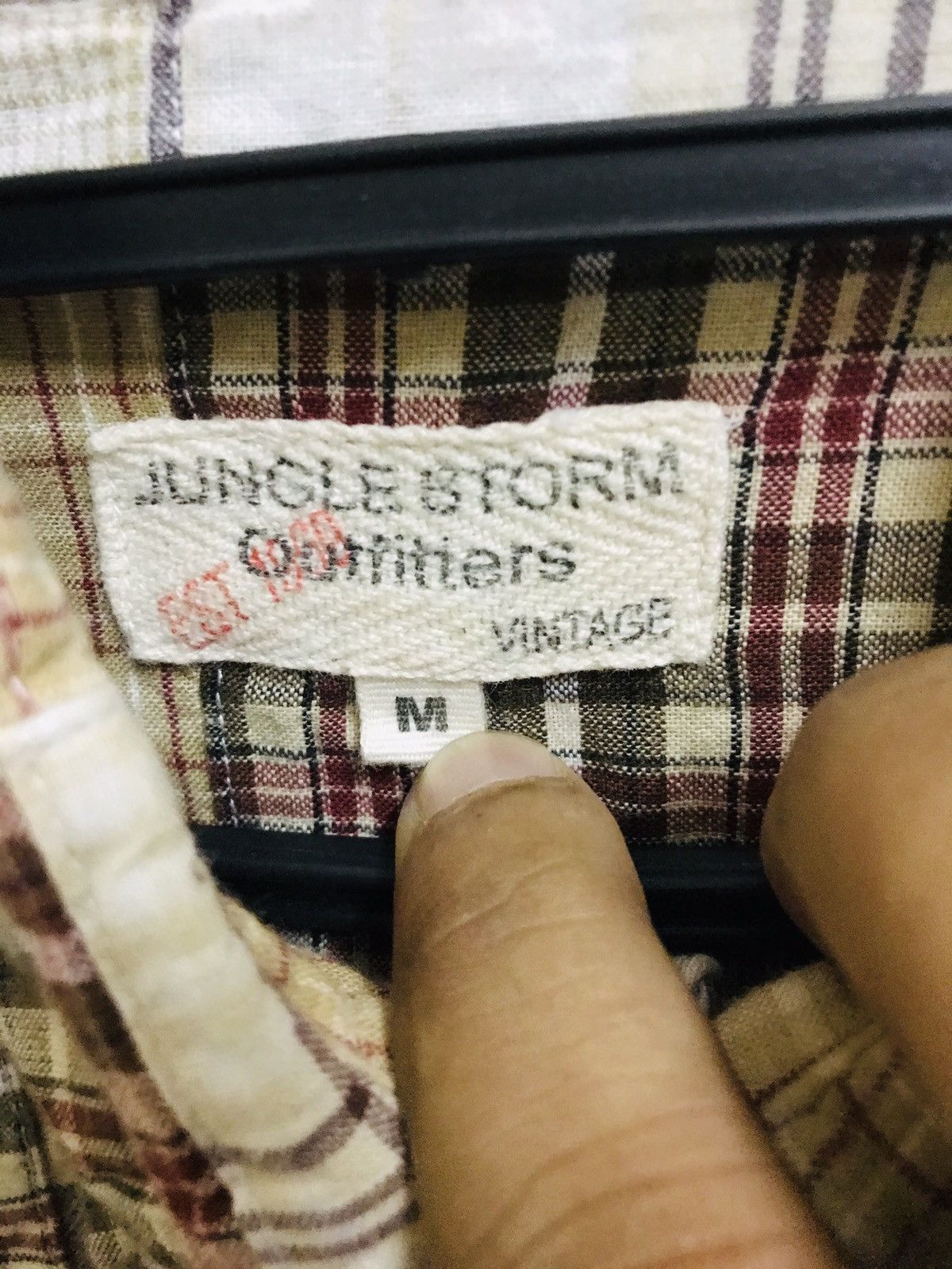Japanese Brand × Vintage Rare Jungle Storm Button Up Patchwork Size US M / EU 48-50 / 2 - 4 Thumbnail