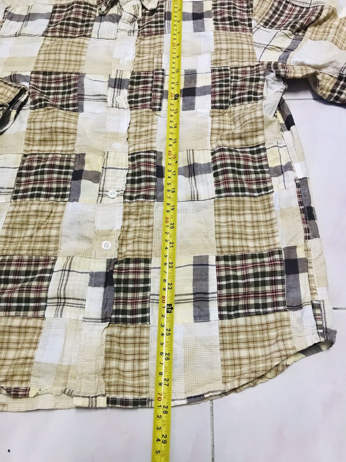 Japanese Brand × Vintage Rare Jungle Storm Button Up Patchwork Size US M / EU 48-50 / 2 - 8 Thumbnail