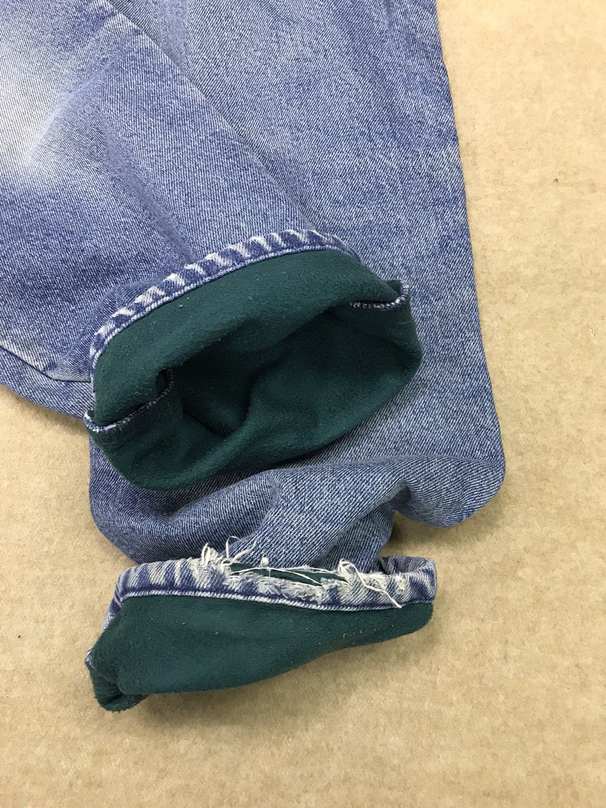 L.L. Bean × Vintage Vintage LL Bean Green Lined Size 32x29 Size US 32 / EU 48 - 8 Thumbnail