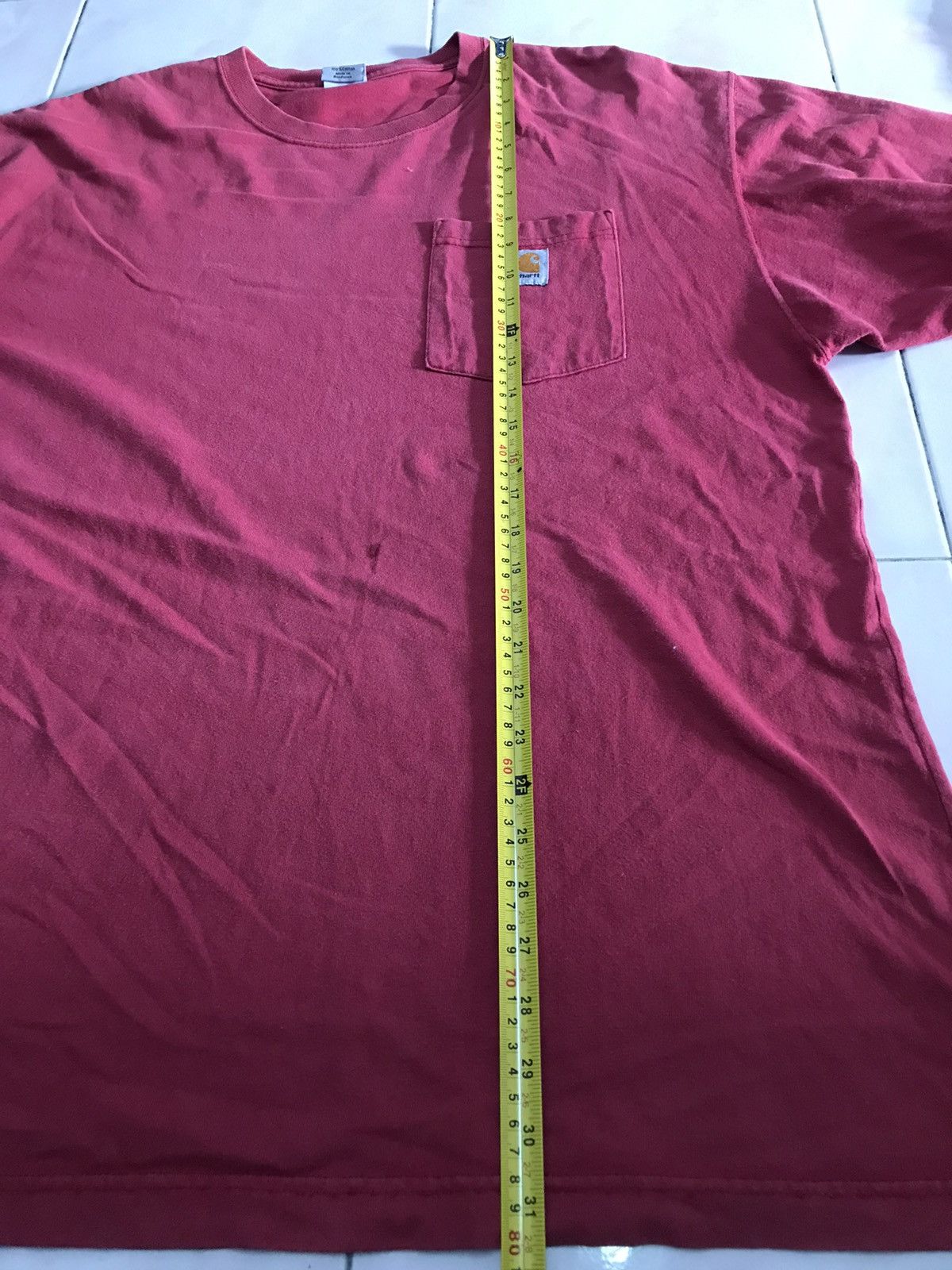 Carhartt × Vintage Carhartt Single Pocket Tee Size L Size US L / EU 52-54 / 3 - 8 Thumbnail
