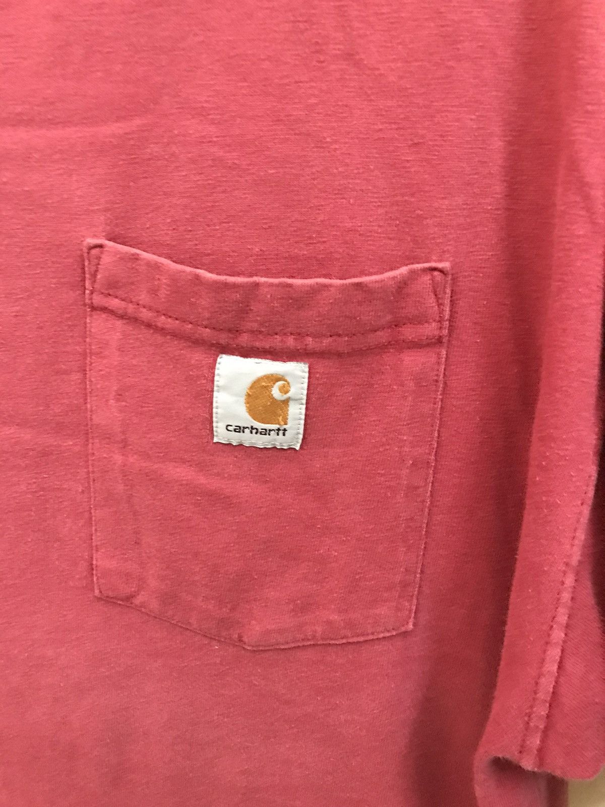 Carhartt × Vintage Carhartt Single Pocket Tee Size L Size US L / EU 52-54 / 3 - 3 Thumbnail