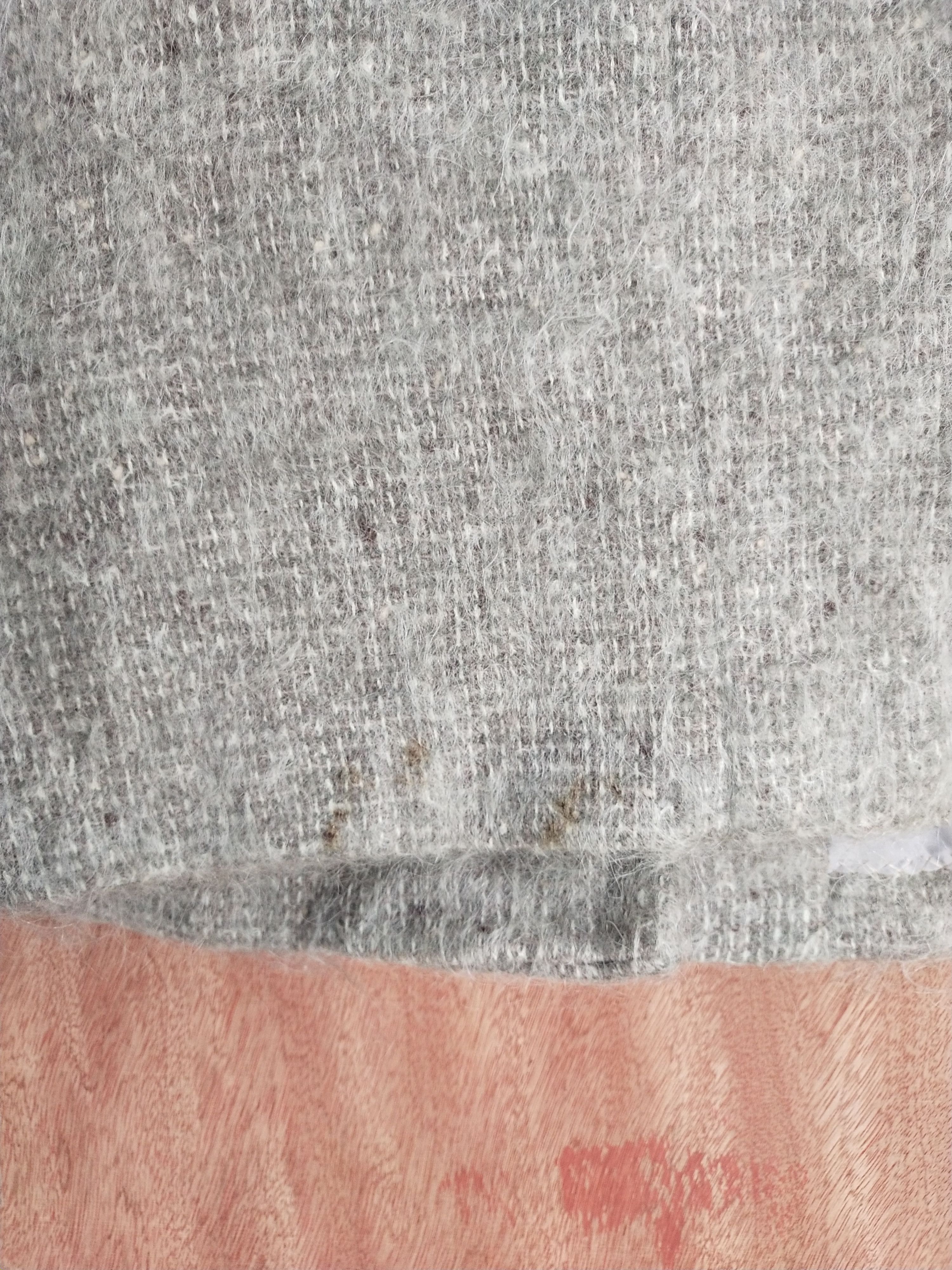 Homespun Knitwear Gray mohair sweater japan Knitwear #S101 Size L / US 10 / IT 46 - 5 Thumbnail