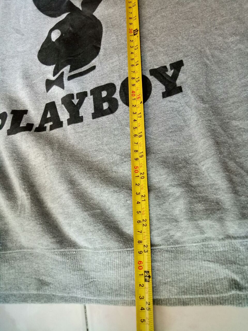 Playboy × Vintage Vintage Playboy Sweatshirt Big Logo Size On Tag L Size US L / EU 52-54 / 3 - 8 Thumbnail
