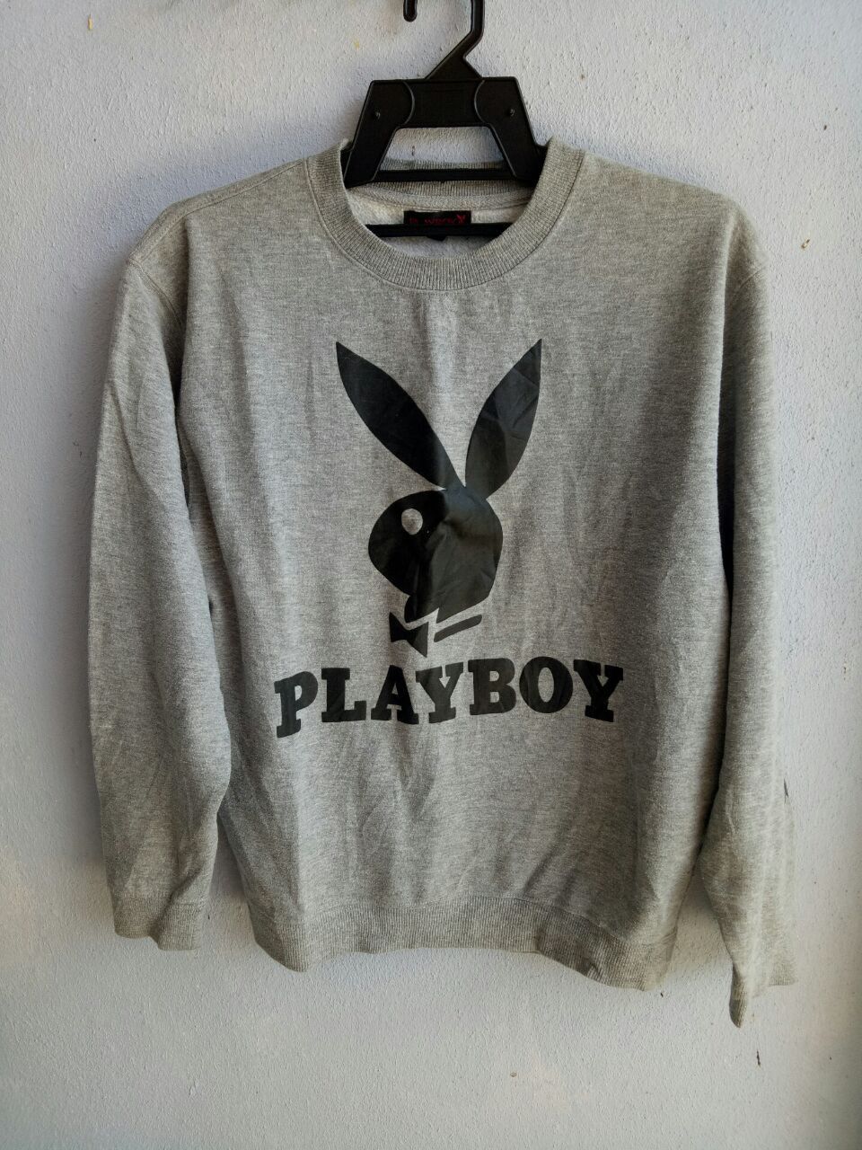 Playboy × Vintage Vintage Playboy Sweatshirt Big Logo Size On Tag L Size US L / EU 52-54 / 3 - 1 Thumbnail