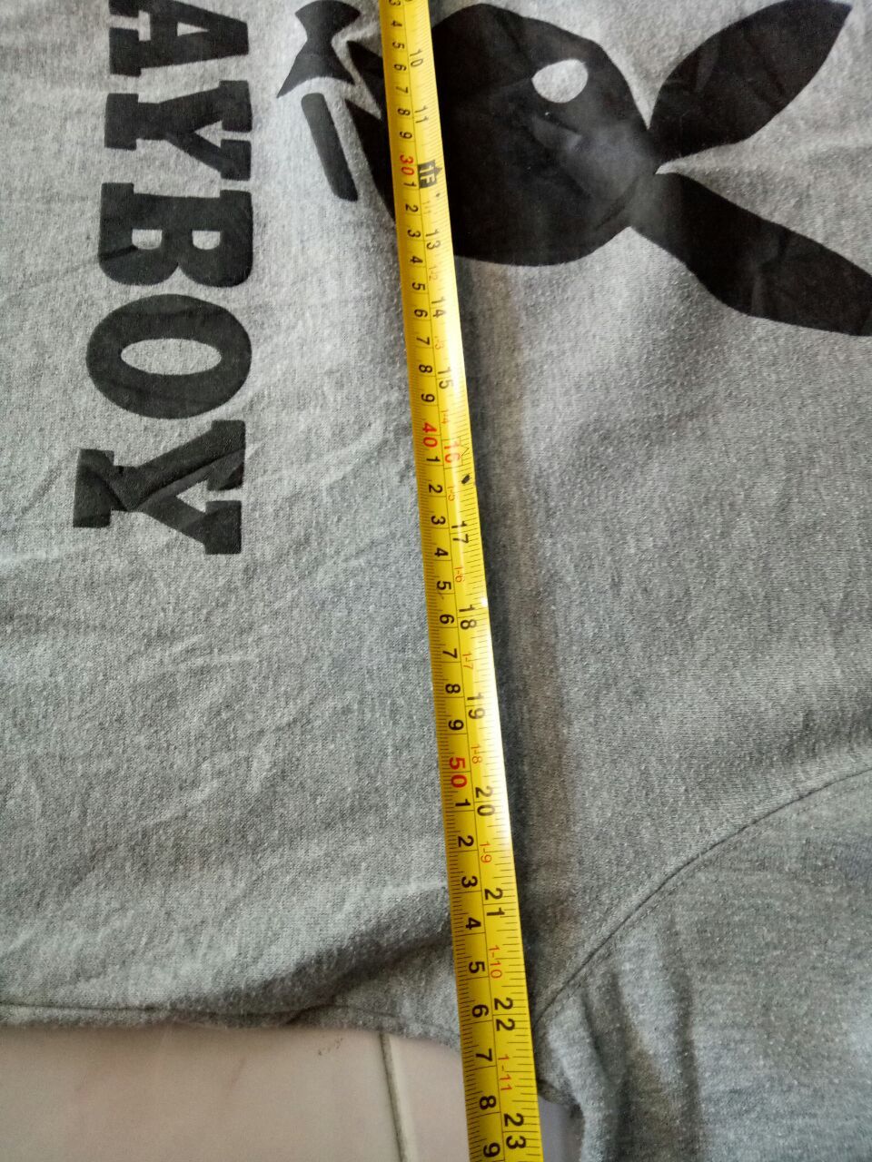 Playboy × Vintage Vintage Playboy Sweatshirt Big Logo Size On Tag L Size US L / EU 52-54 / 3 - 9 Thumbnail