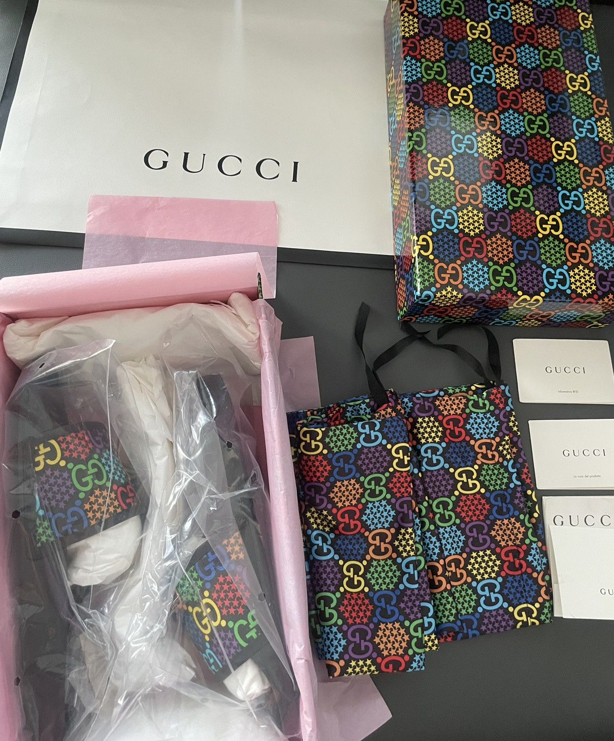 Gucci Rare Super Limited Edition Runway Slides Size US 11 / EU 44 - 24 Thumbnail